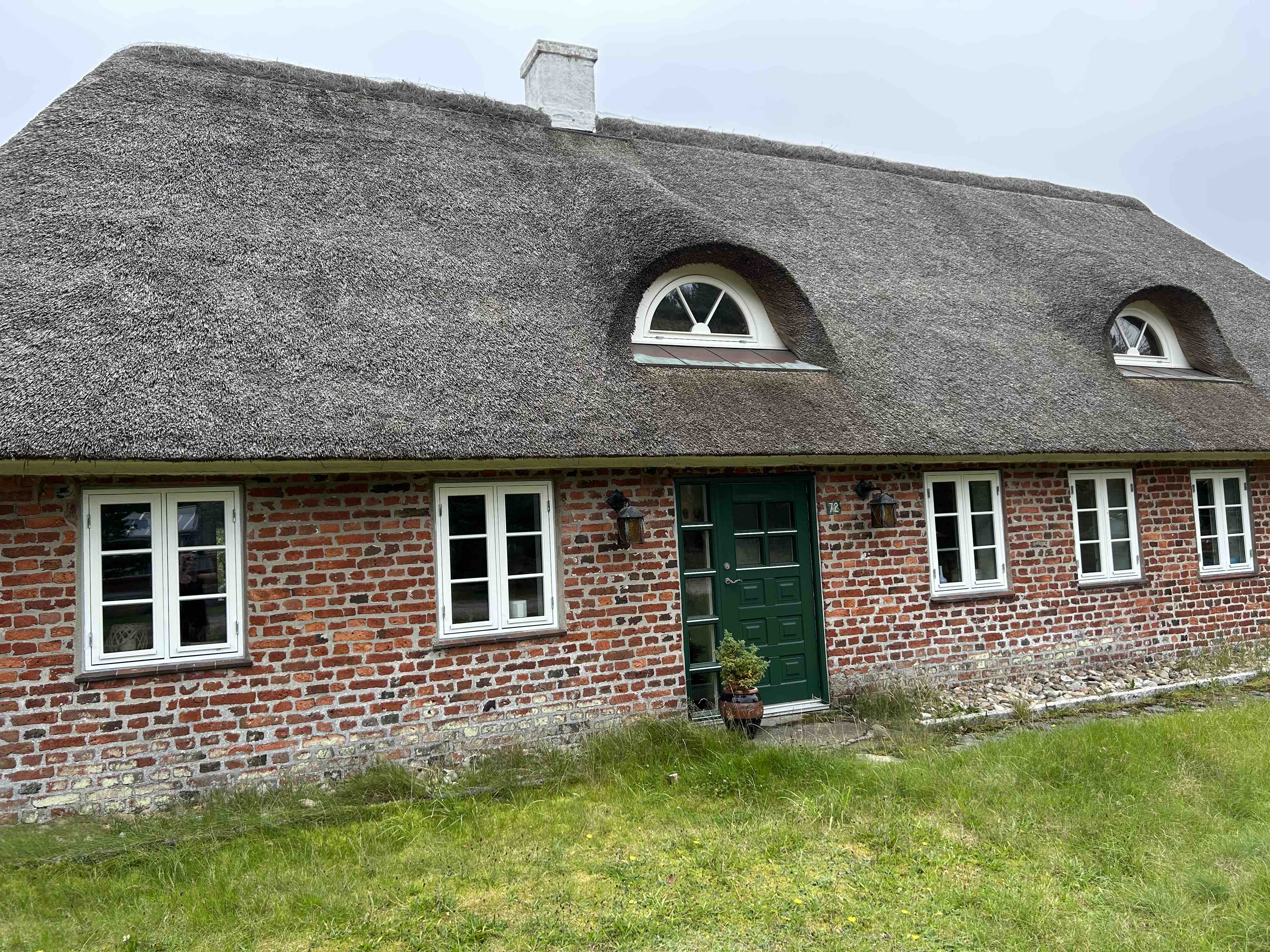 Cozy  thatched old house