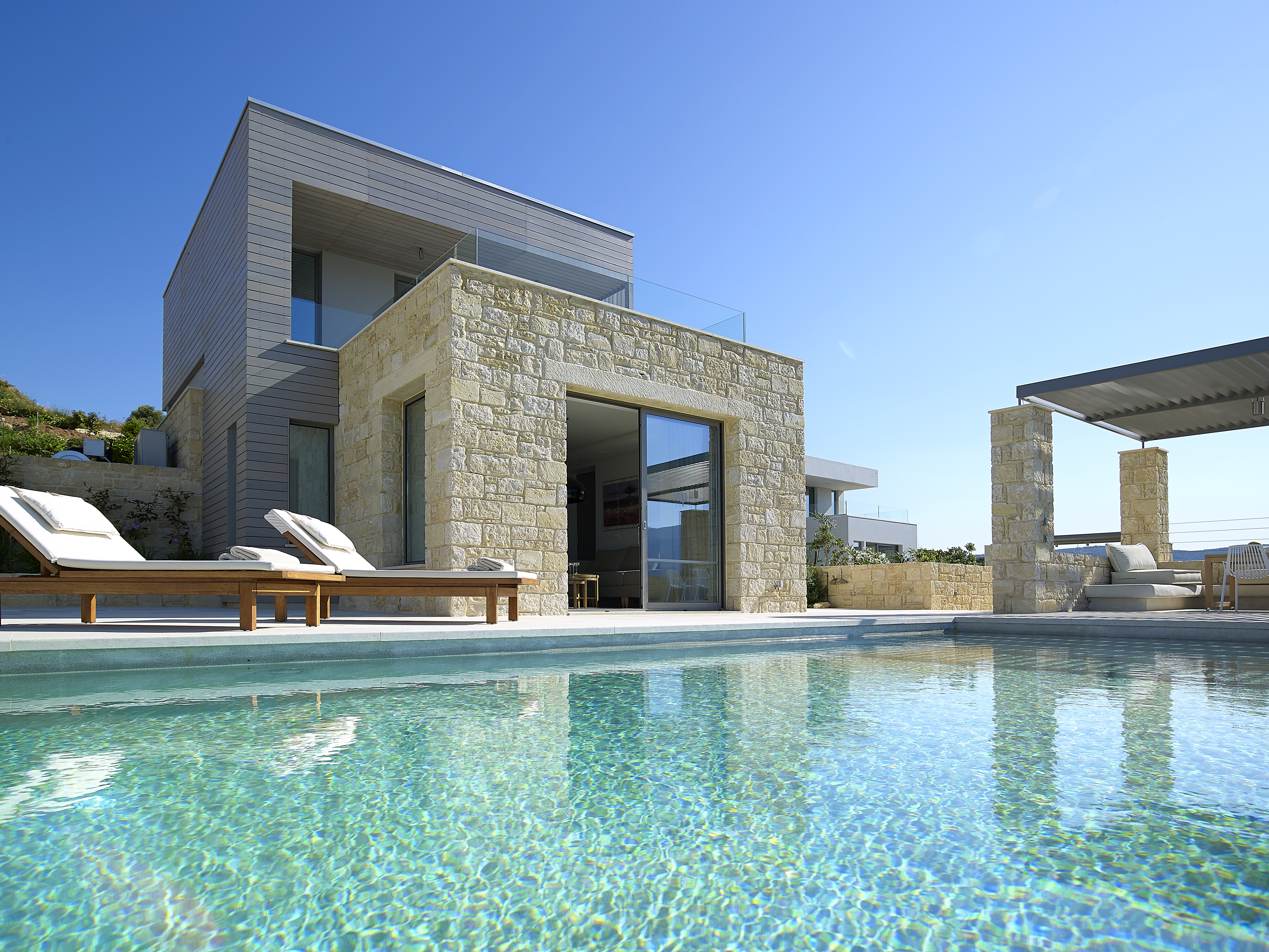 Minimalist design 2 bedroom villa sea views in Κισσάμου, Crete