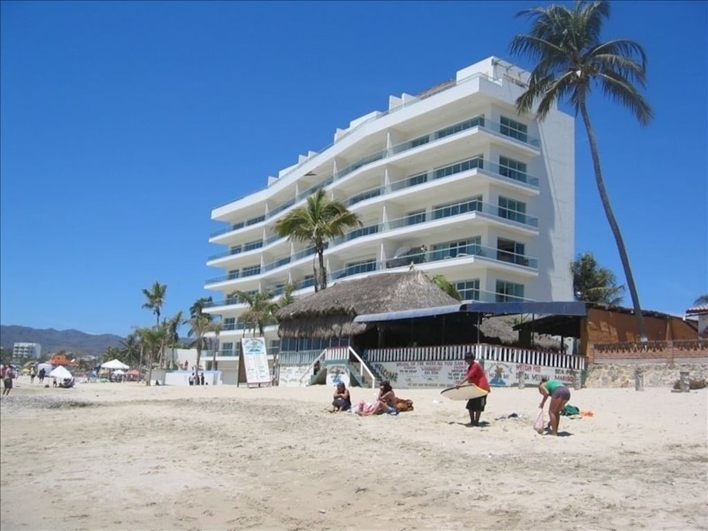 Stunning ocean front condo in Bucerias Condominiums for Rent in