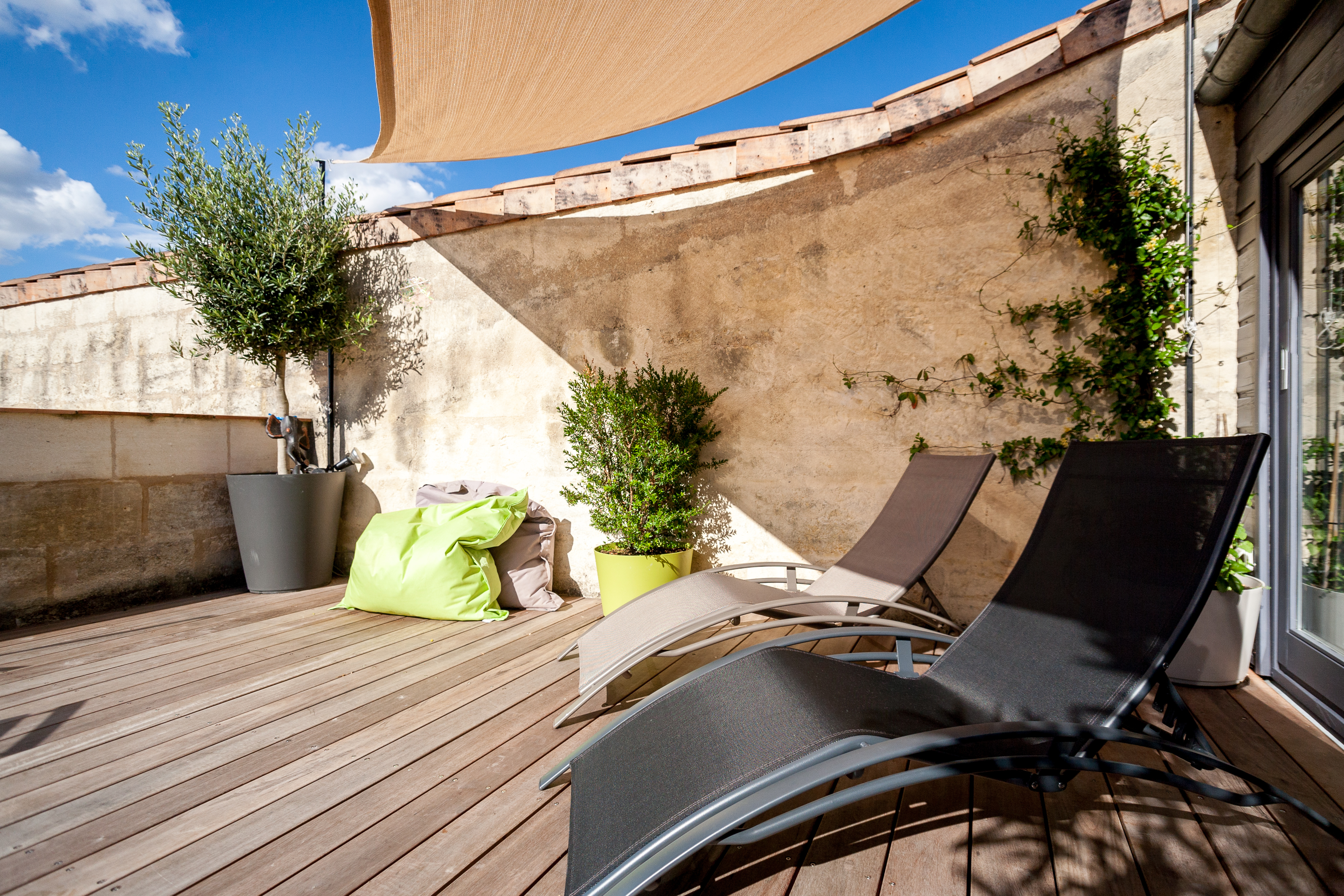 Duplex de charme, grande terrasse in Centre ville (Bordeaux), Bordeaux