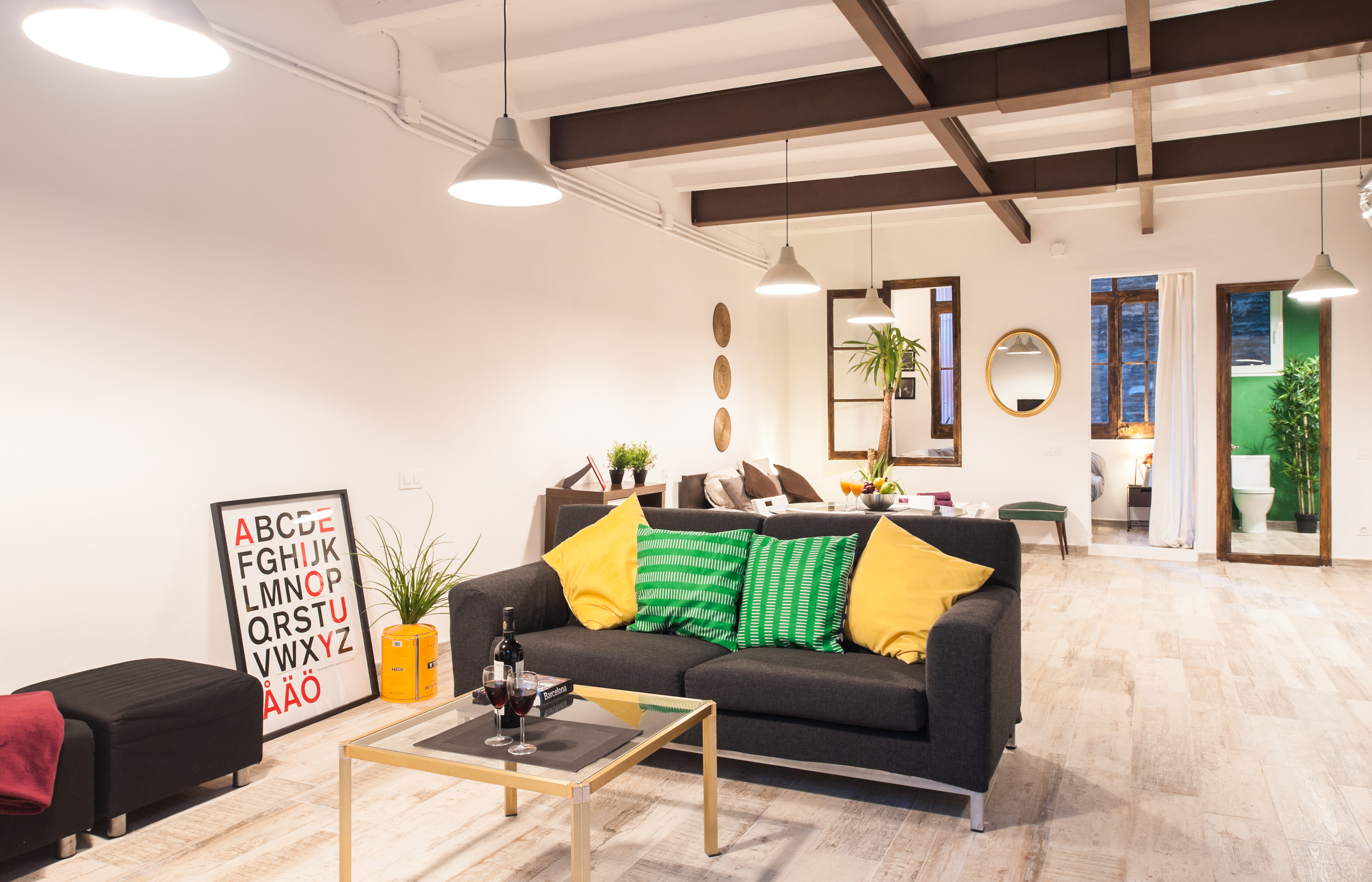 Loft industrial de diseño en el centro