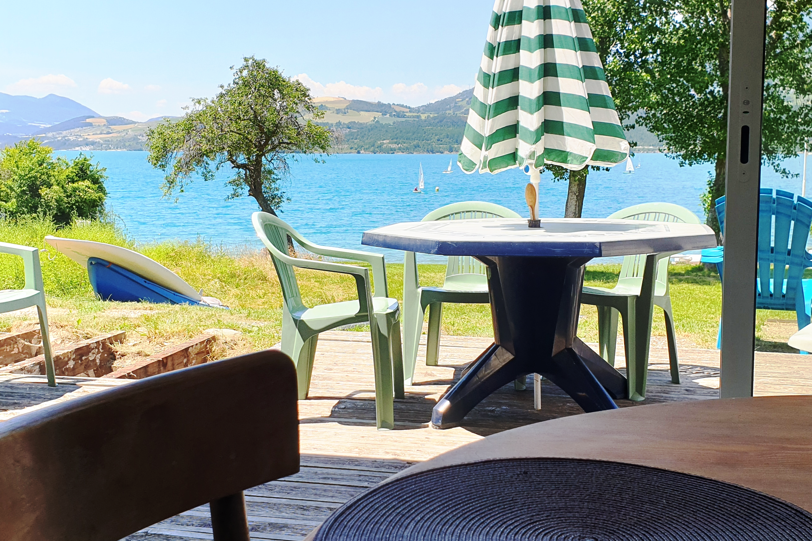 Ground floor Serre Ponçon beach at Maudlocationsavines
