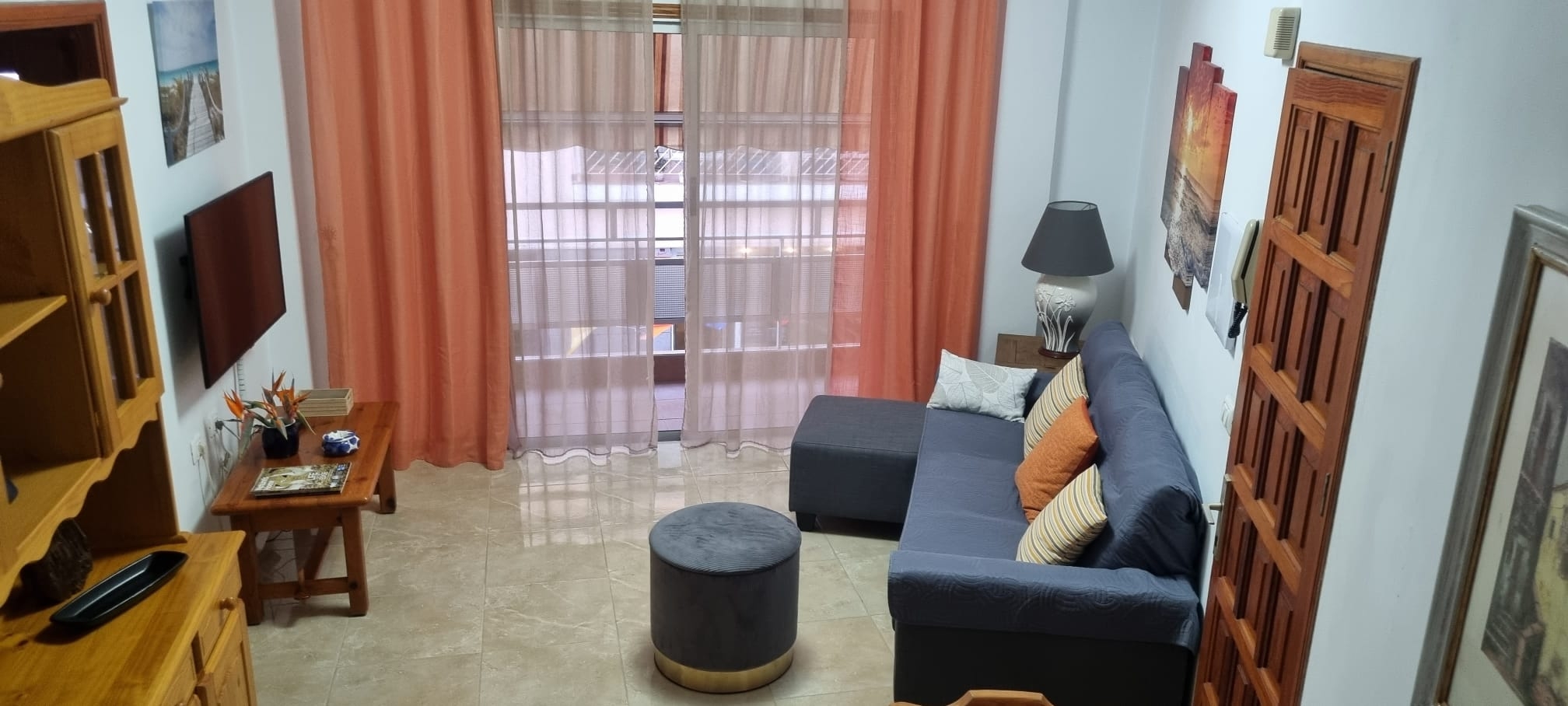 Ocean view apartment.