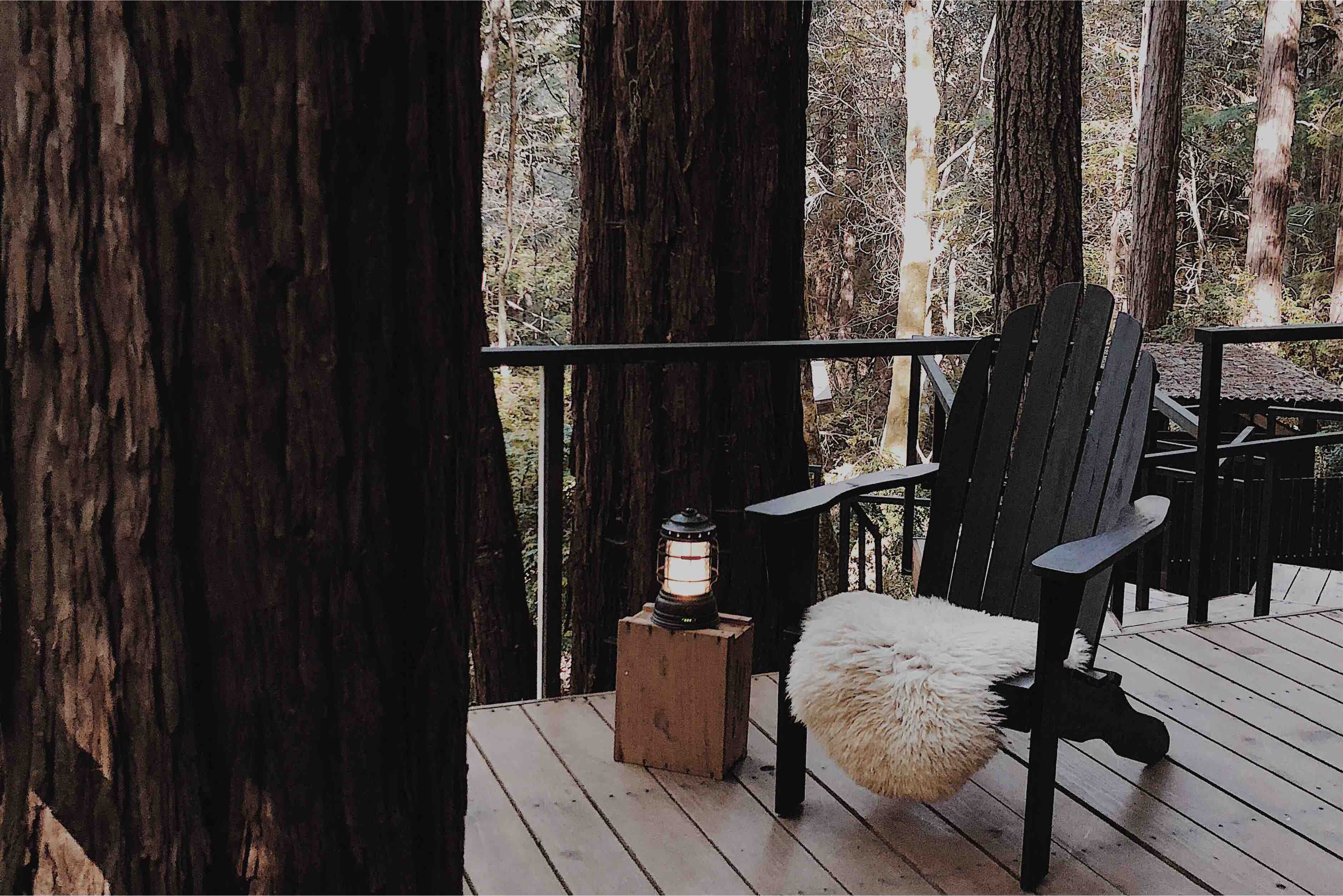 Forest Camping Hut Treehouses For Rent In Elk California United States