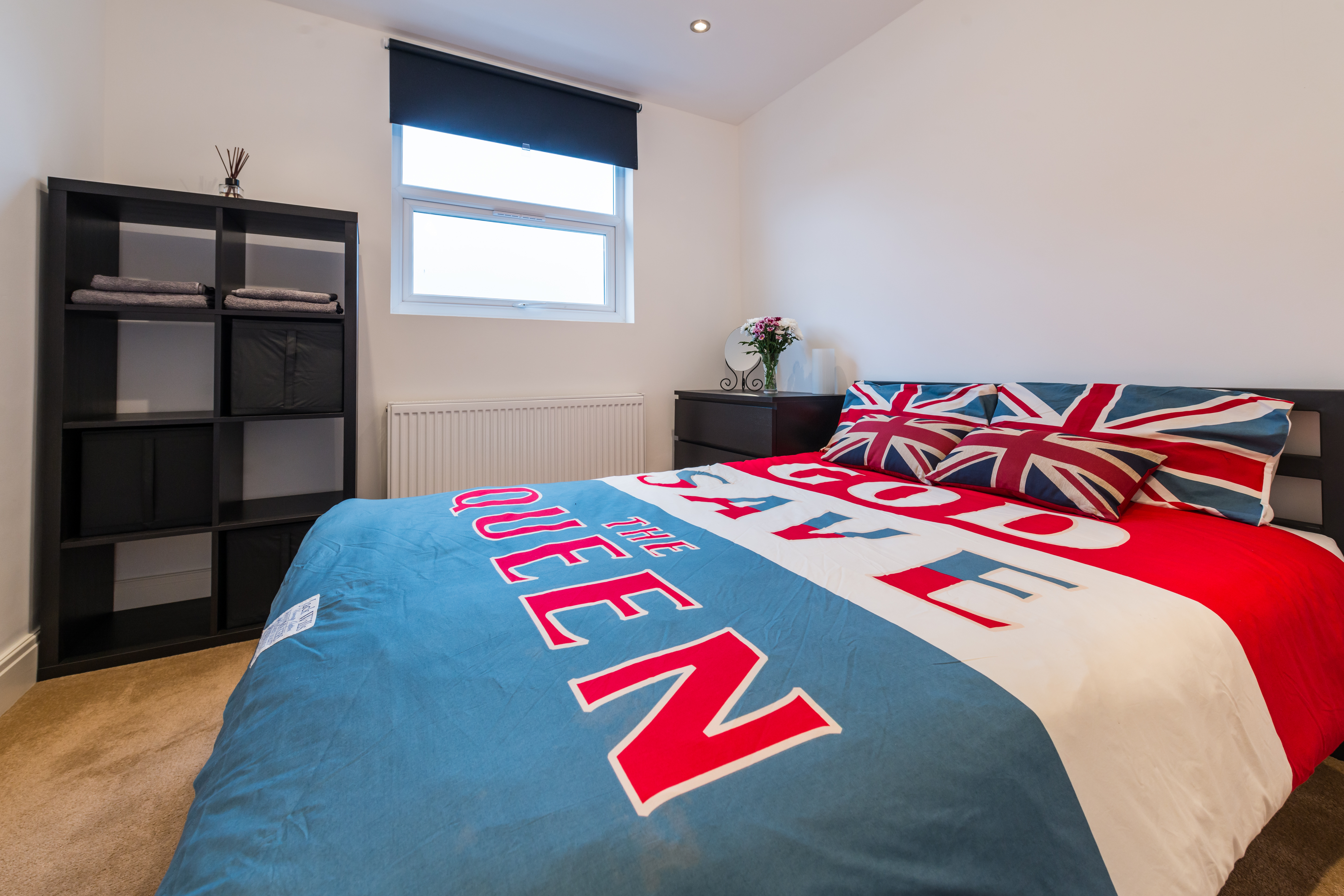 Double bedroom in old East London