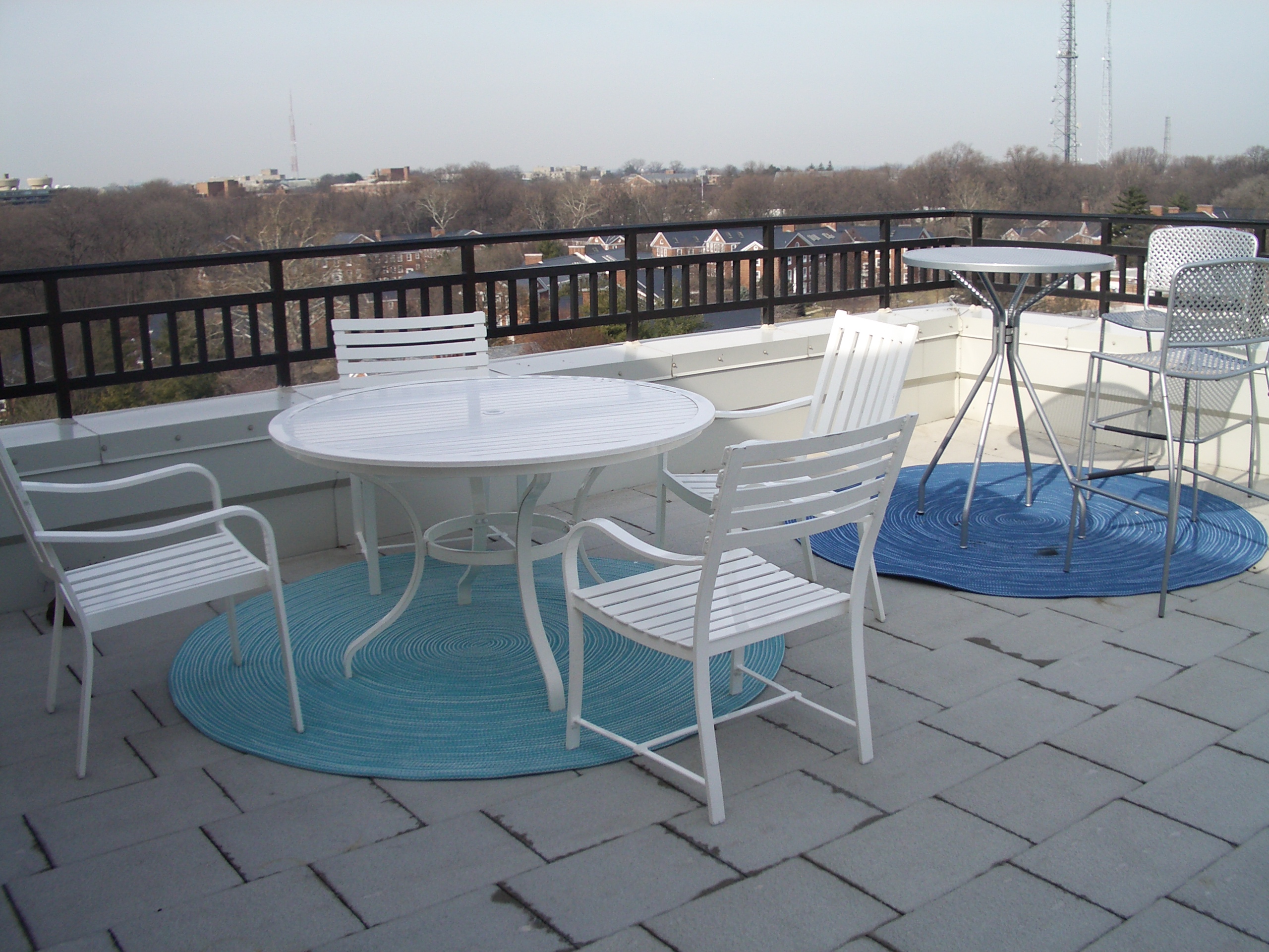 Penthouse + Roof Terrace, Parking, Gym in Cathedral Heights, McLean Gardens, Glover Park, Washington Dc
