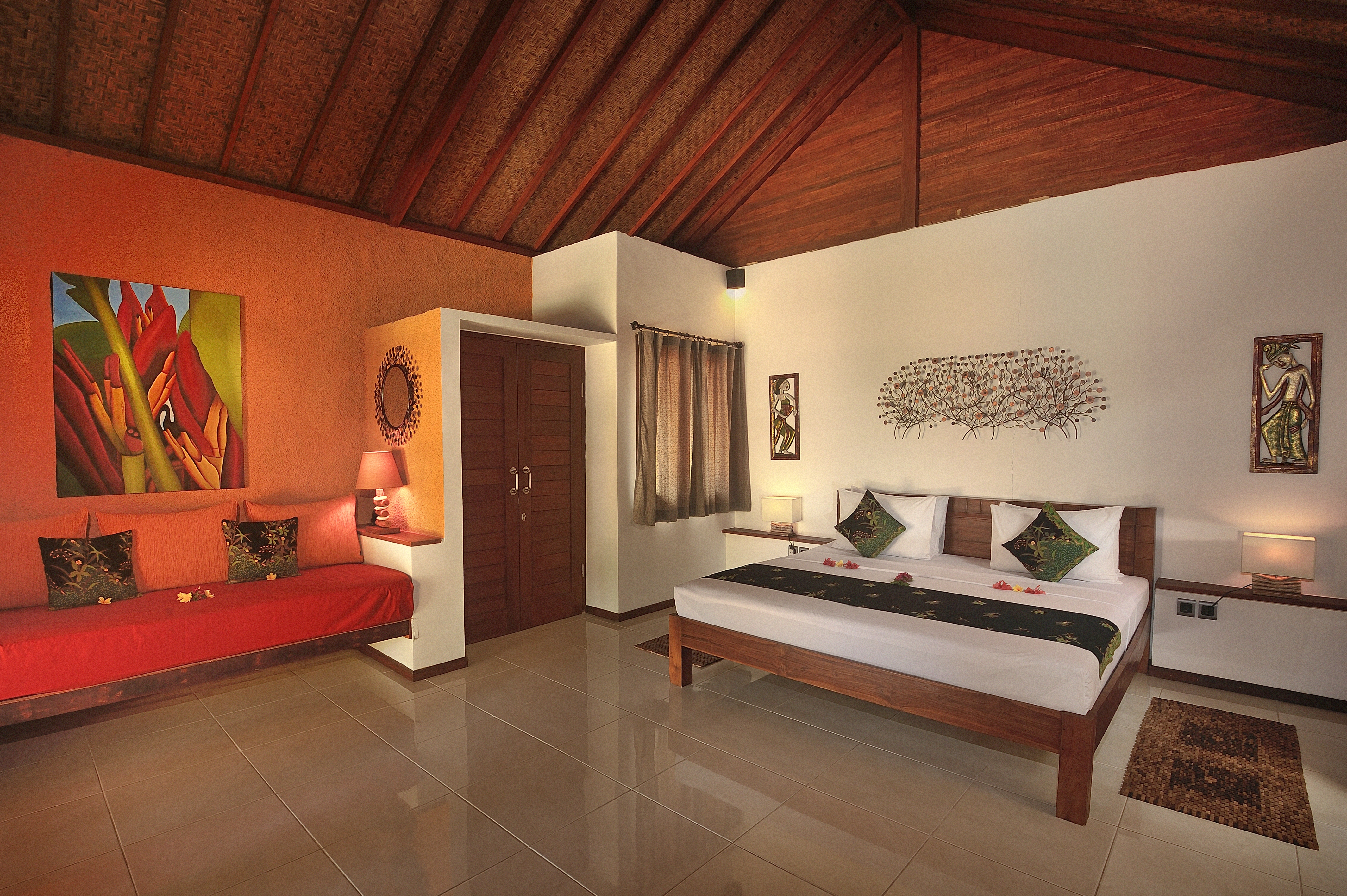 Private villa with garden and pool