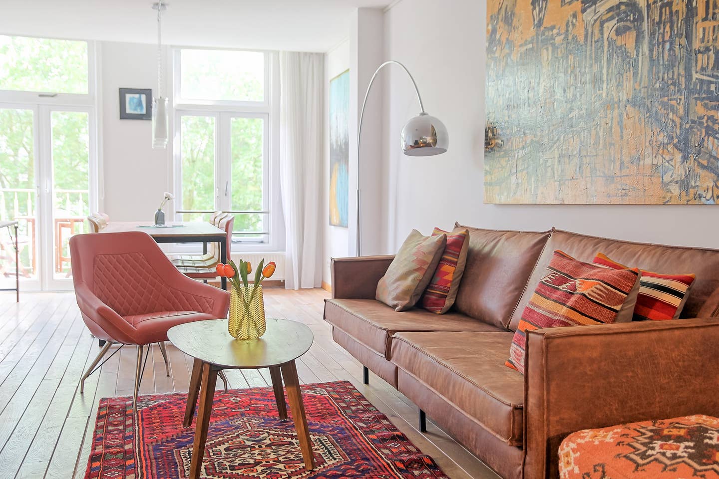 Heart Of Amsterdam Double Balcony Mesh Wifi Suite — Amsterdam stay