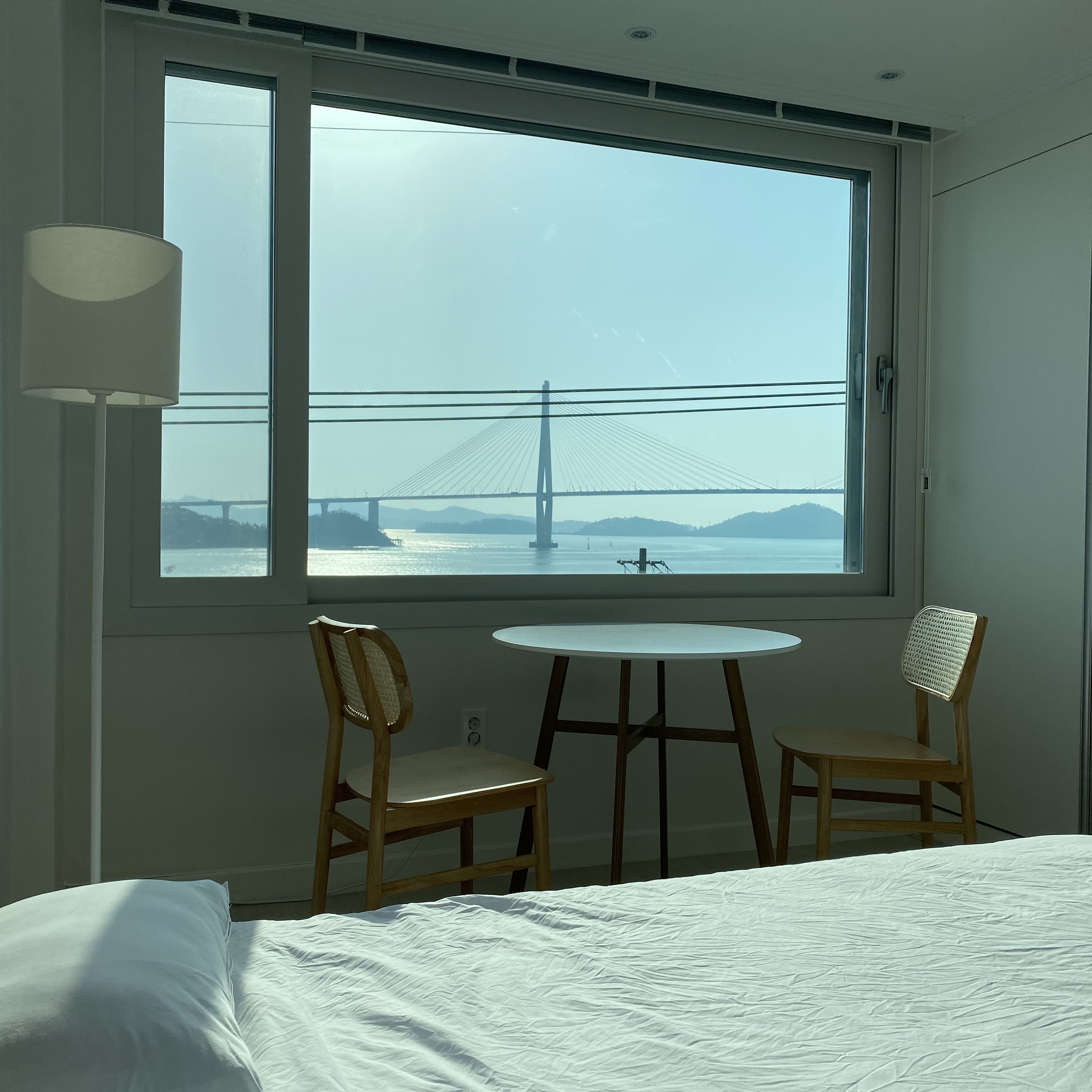 목포대교가 보이는 *오션뷰 숙소* 401호 - Mokpo-si의 아파트에서 살아보기, 전라남도, 한국 목포대교가 보이는 *오션뷰 숙소* 401호 - Mokpo-Si의 아파트에서 살아보기, 전라남도, 한국