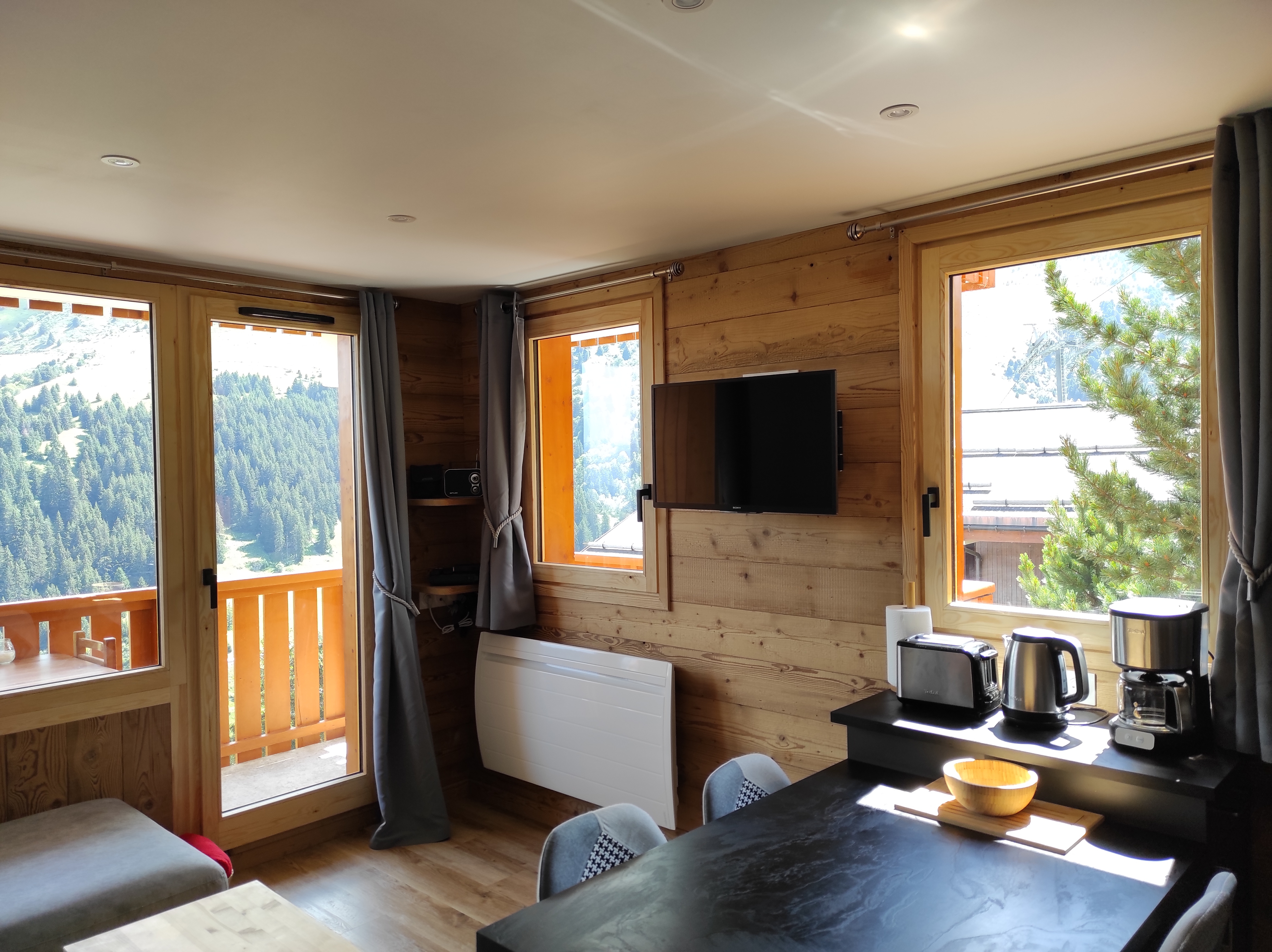 Mountain view apartment in Méribel-Mottaret