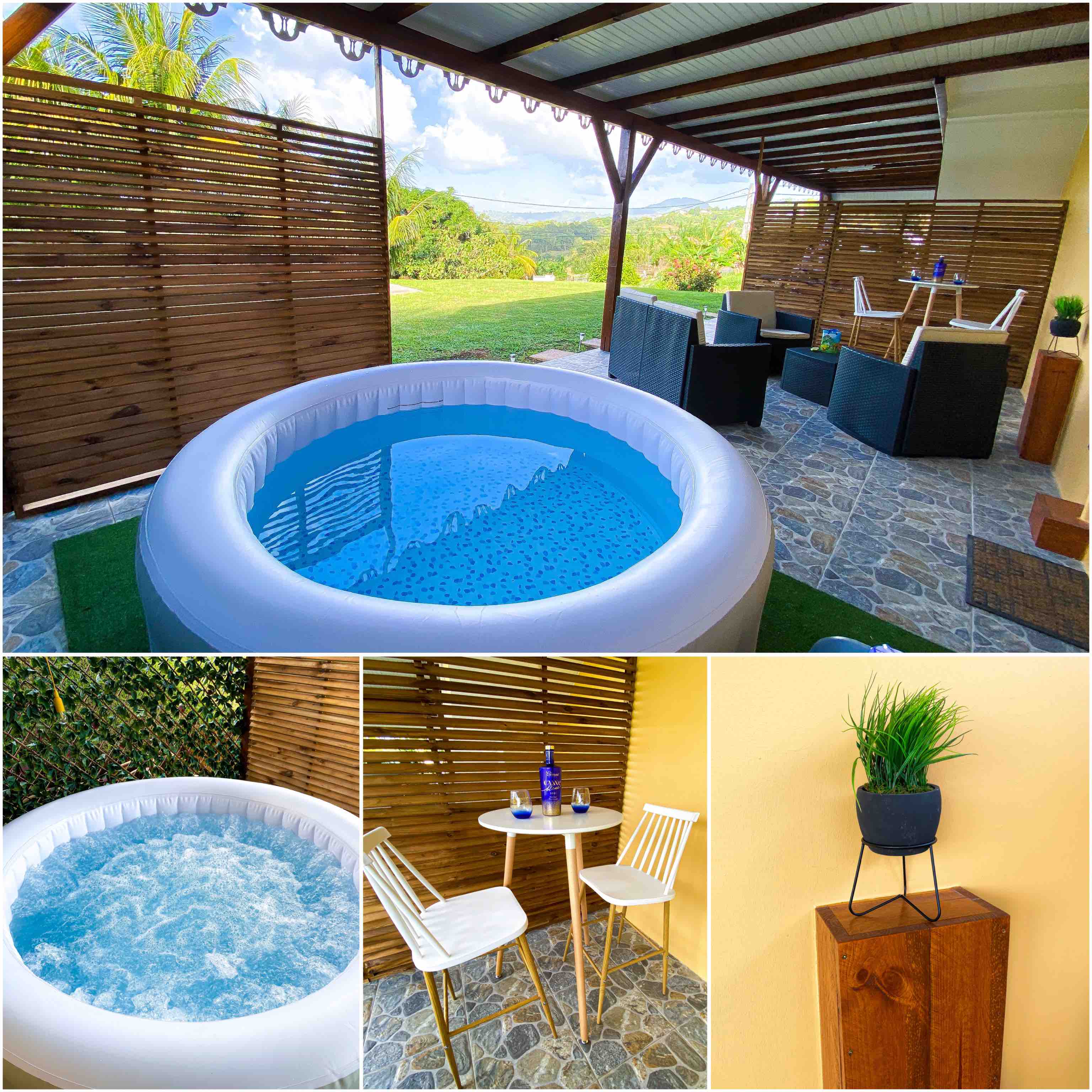 Beautiful T1 bis with jaccuzi garden view