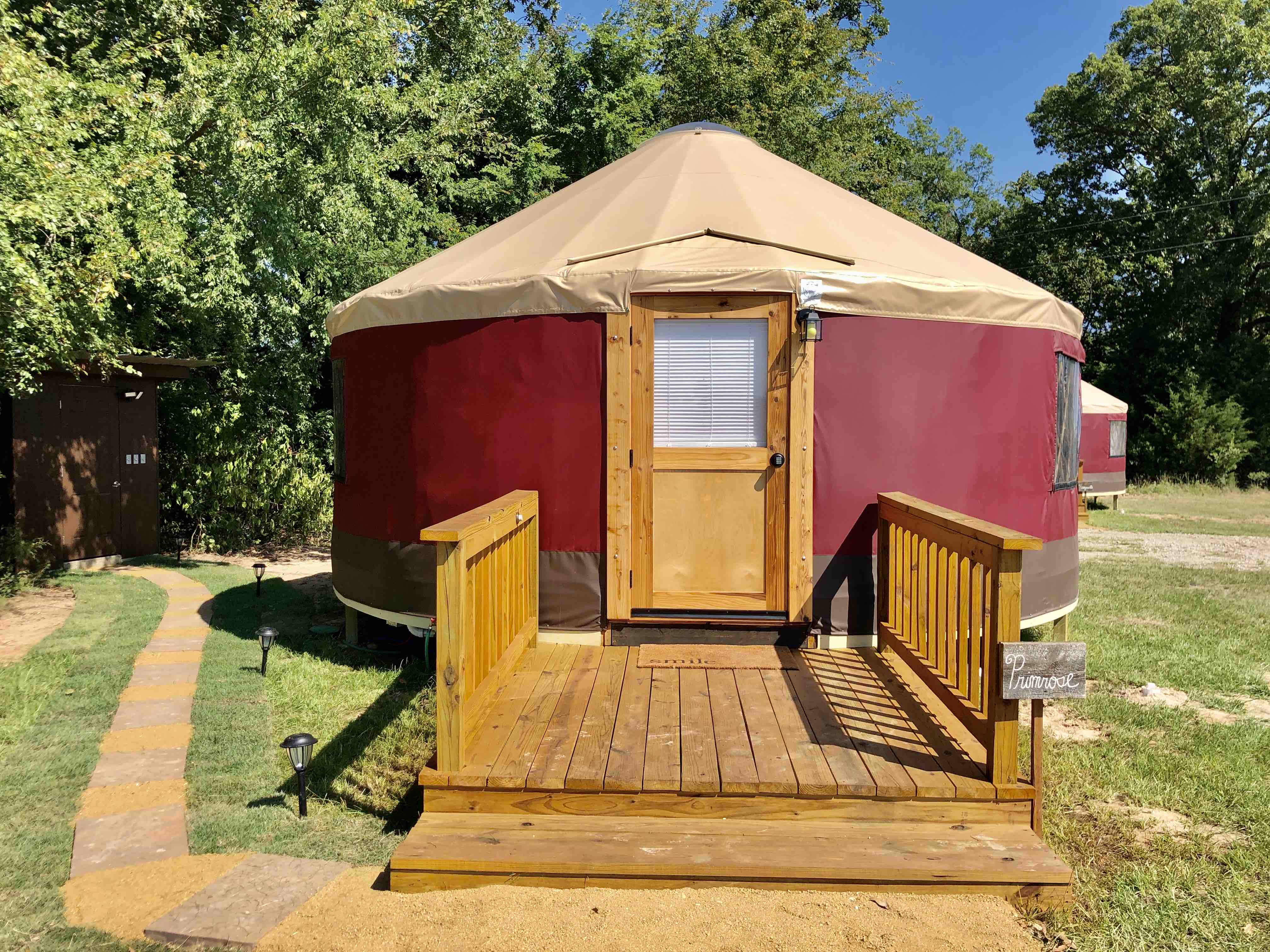 Wildflower Yurts Primrose Yurts for Rent in Emory, Texas, United States Airbnb