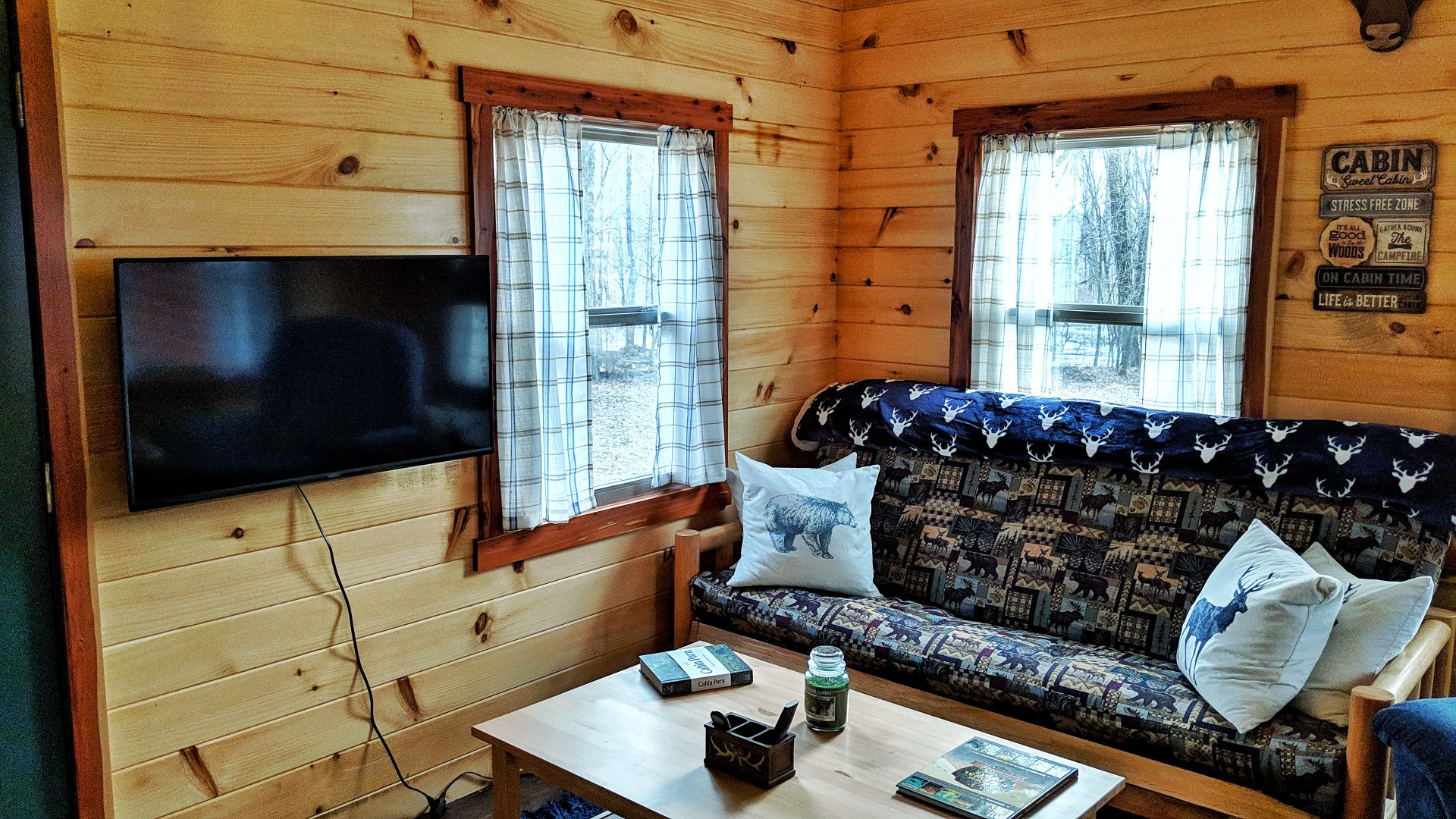 The Cabin at Maple View Accepting Reservations Cabins for Rent in