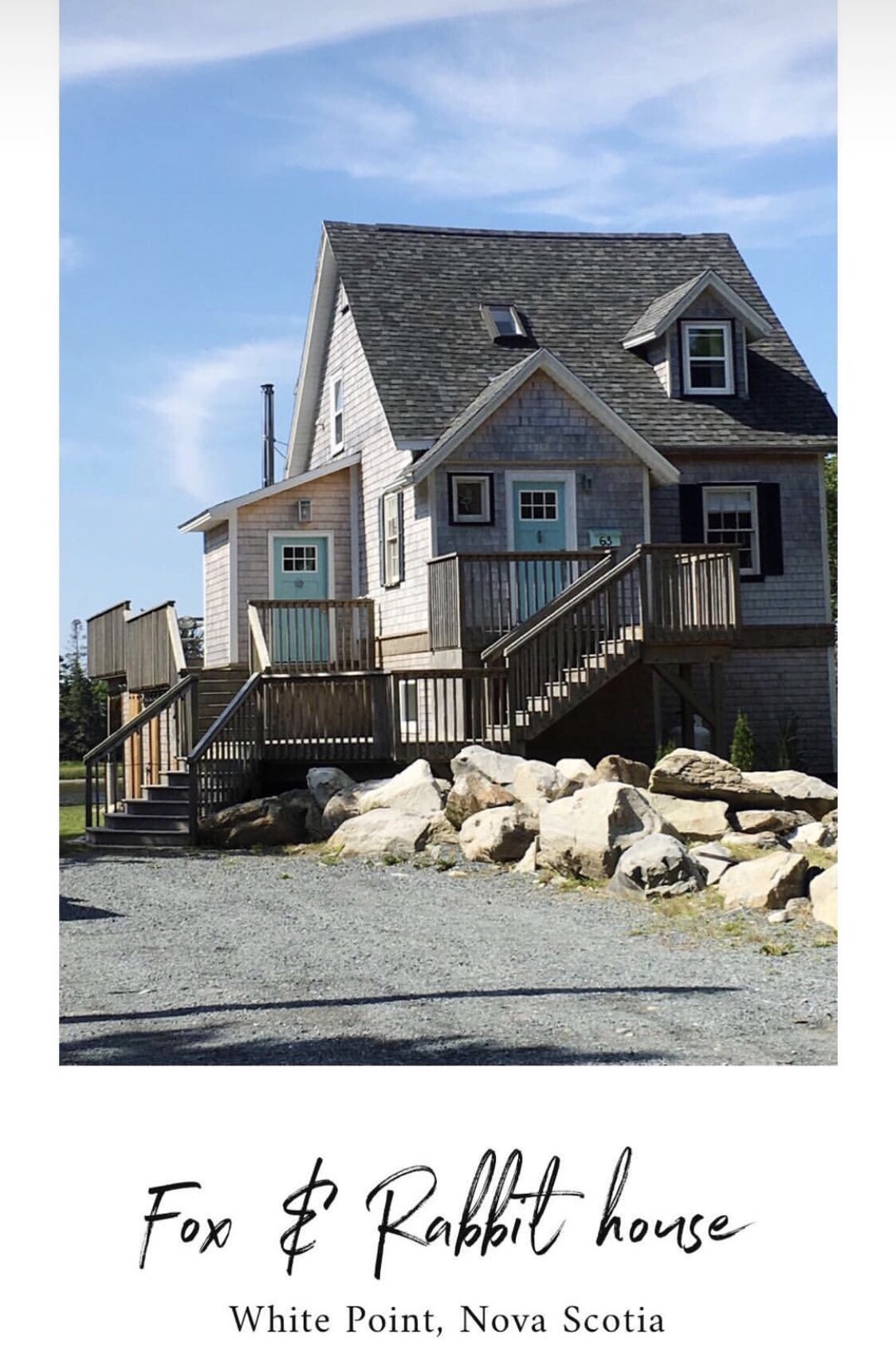 Oceanfront home in White Point Estates. Cottages for Rent in Hunts