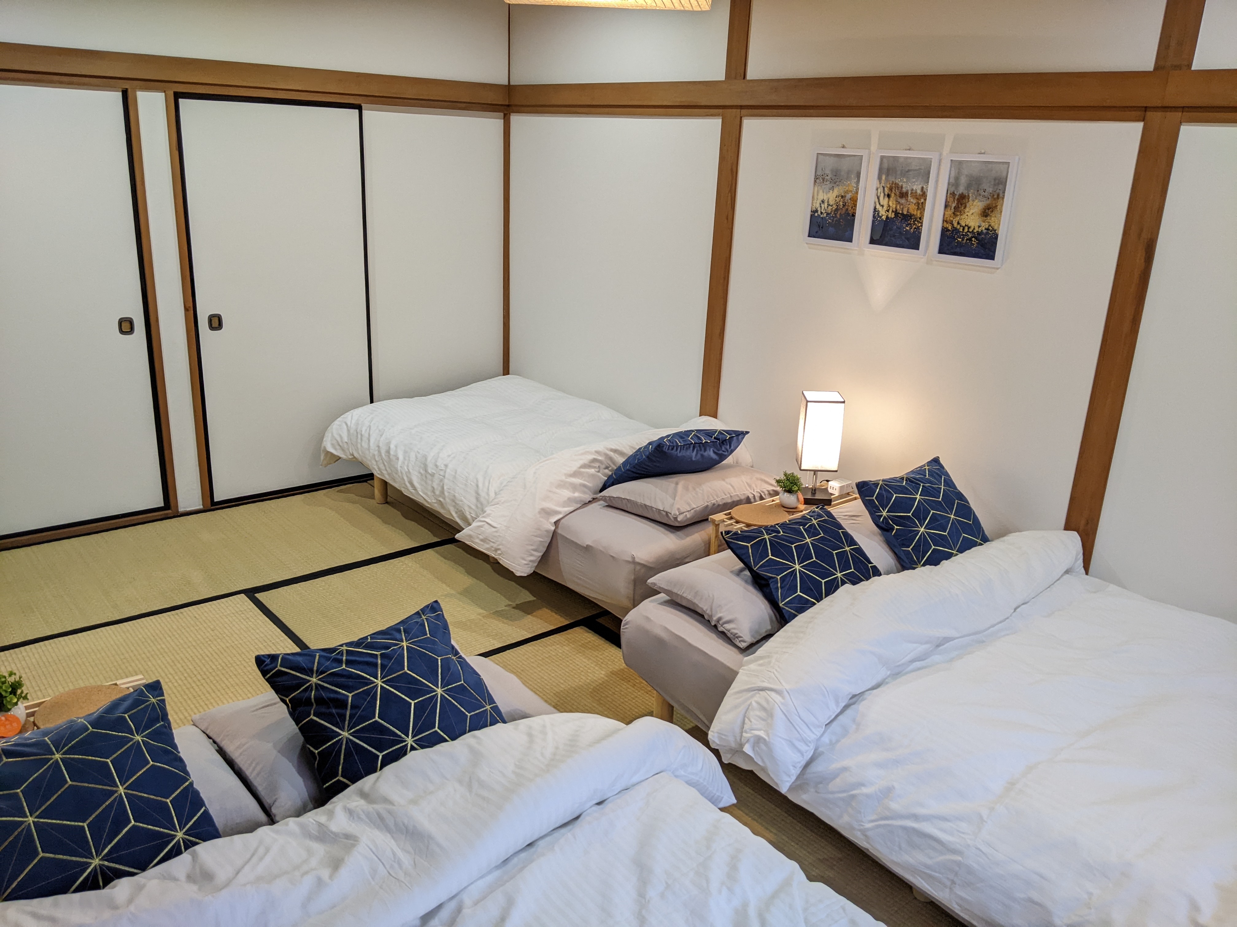 Japanese house! Near Namba! 4 Beds! Max 7 ppl! 55㎡