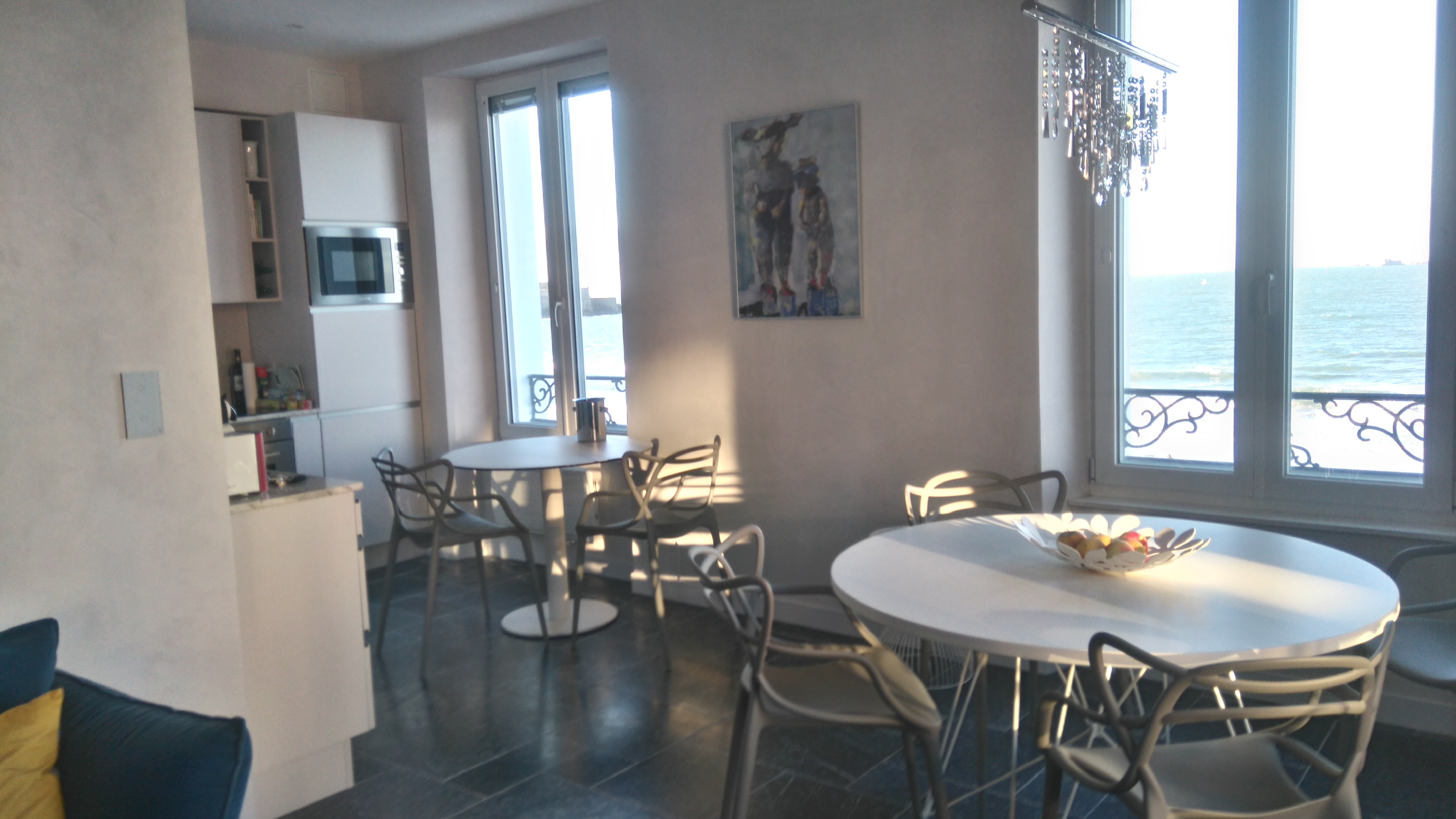 beautiful sea view,  apartment , cozy, 4 people