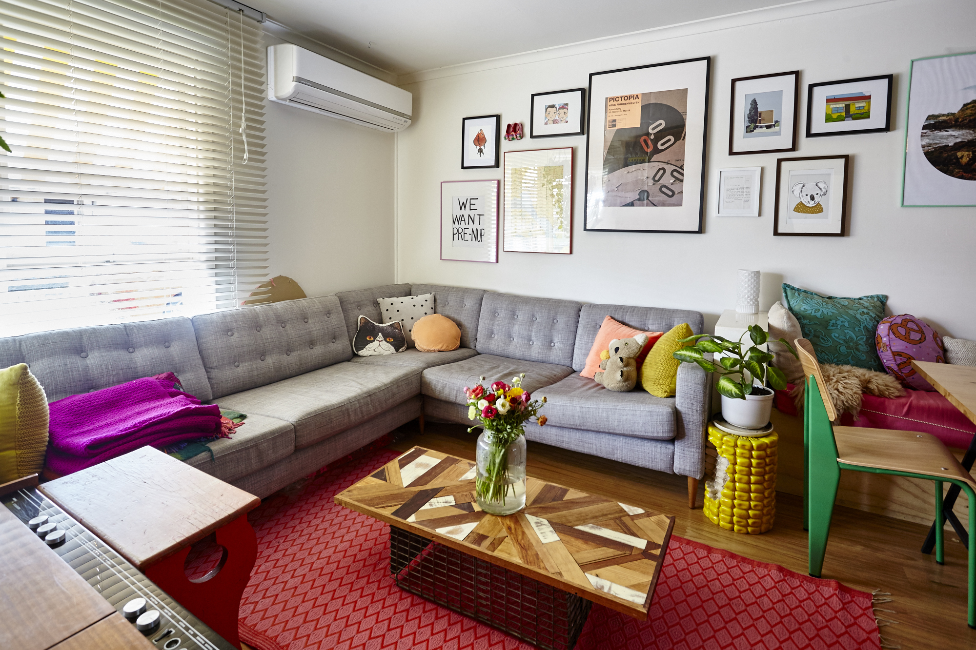 Quirky colourful Brunswick Pad