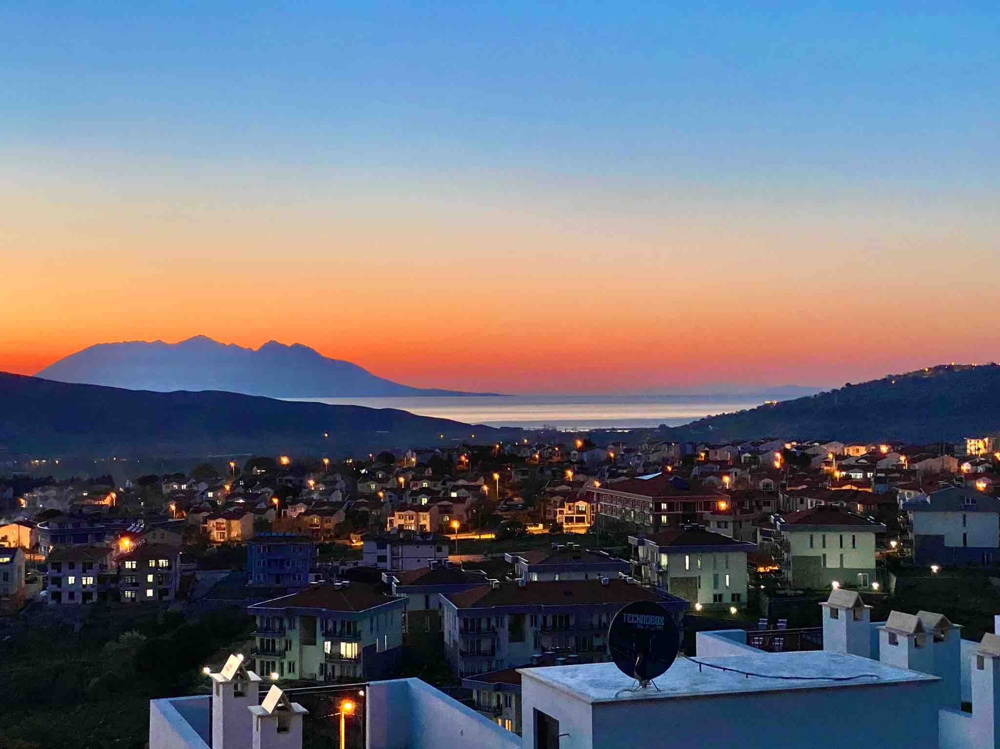 2+ 2 Private Roof Terrace Duplex Apartment with Sea View