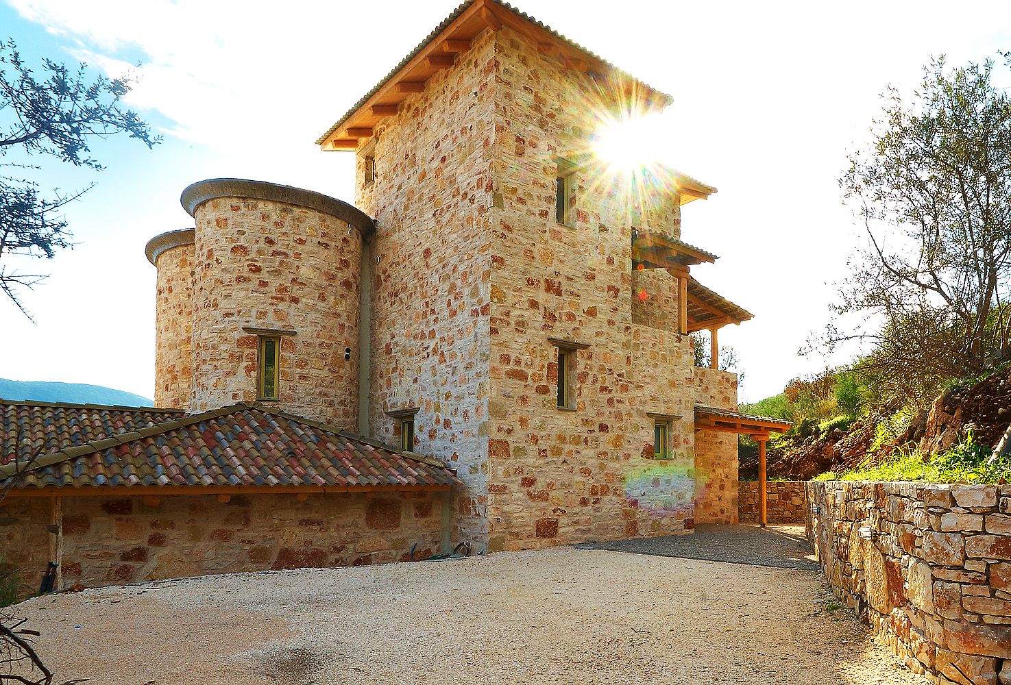 Rose Tower Luxury stone tower villa