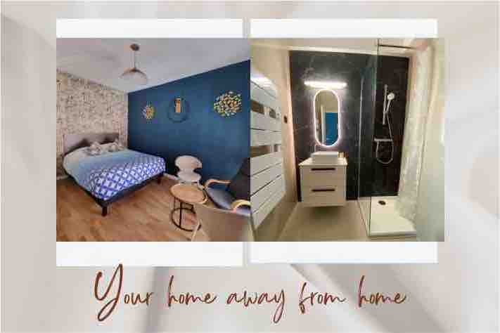 Studio Alizé/airport 10 min/station 500m/center