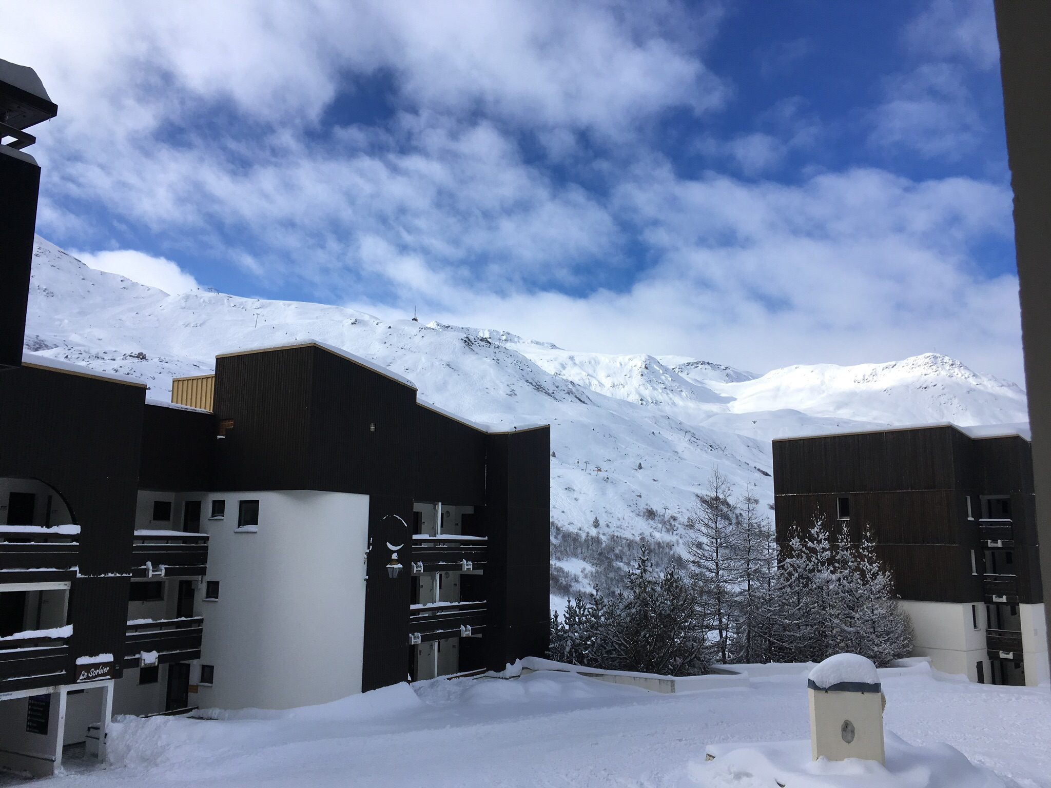 Les Menuires: 2 rooms+ cabin at the foot of the slopes