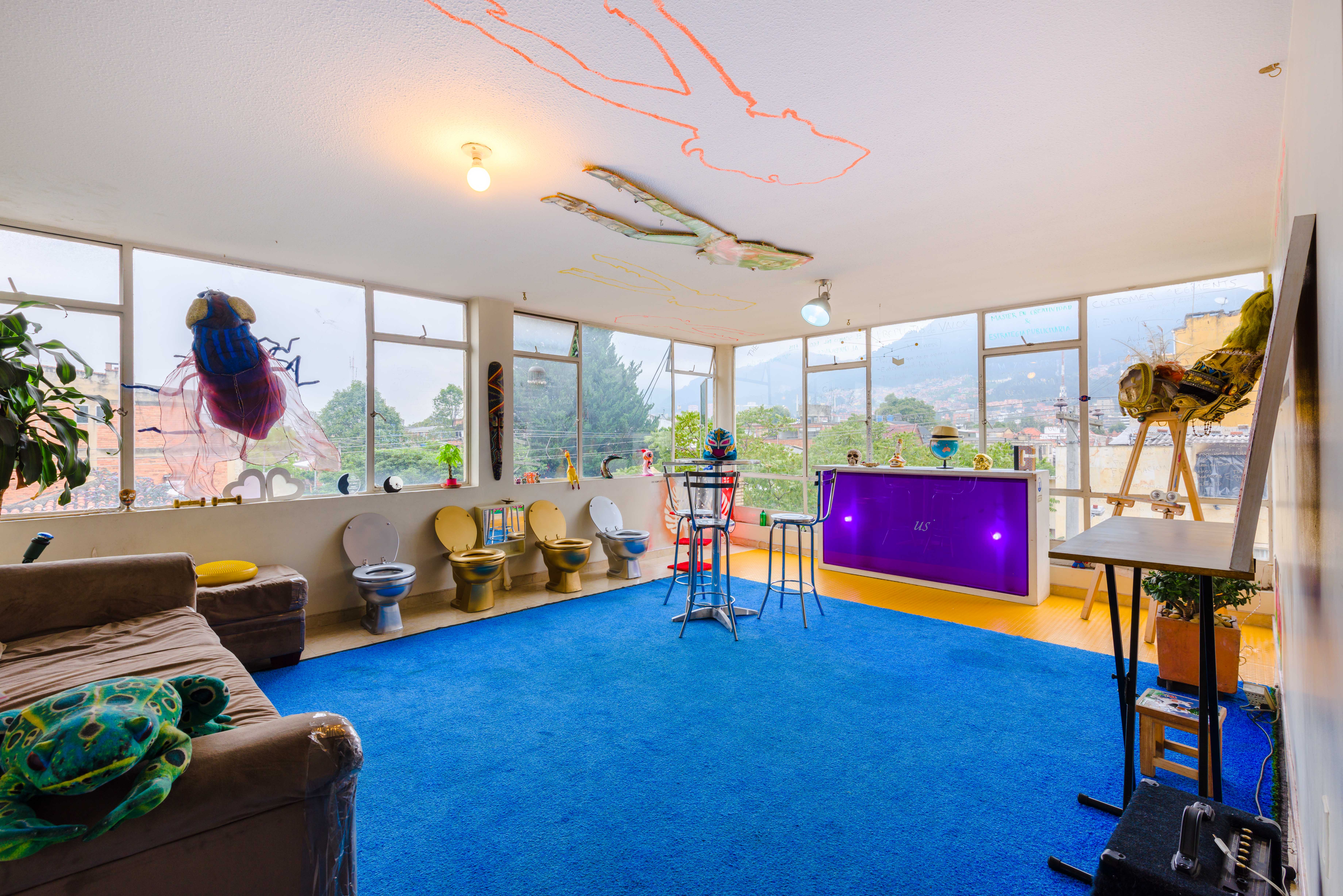 Fully Renovated Exclusive Artist Studio in Teusaquillo, Bogotá