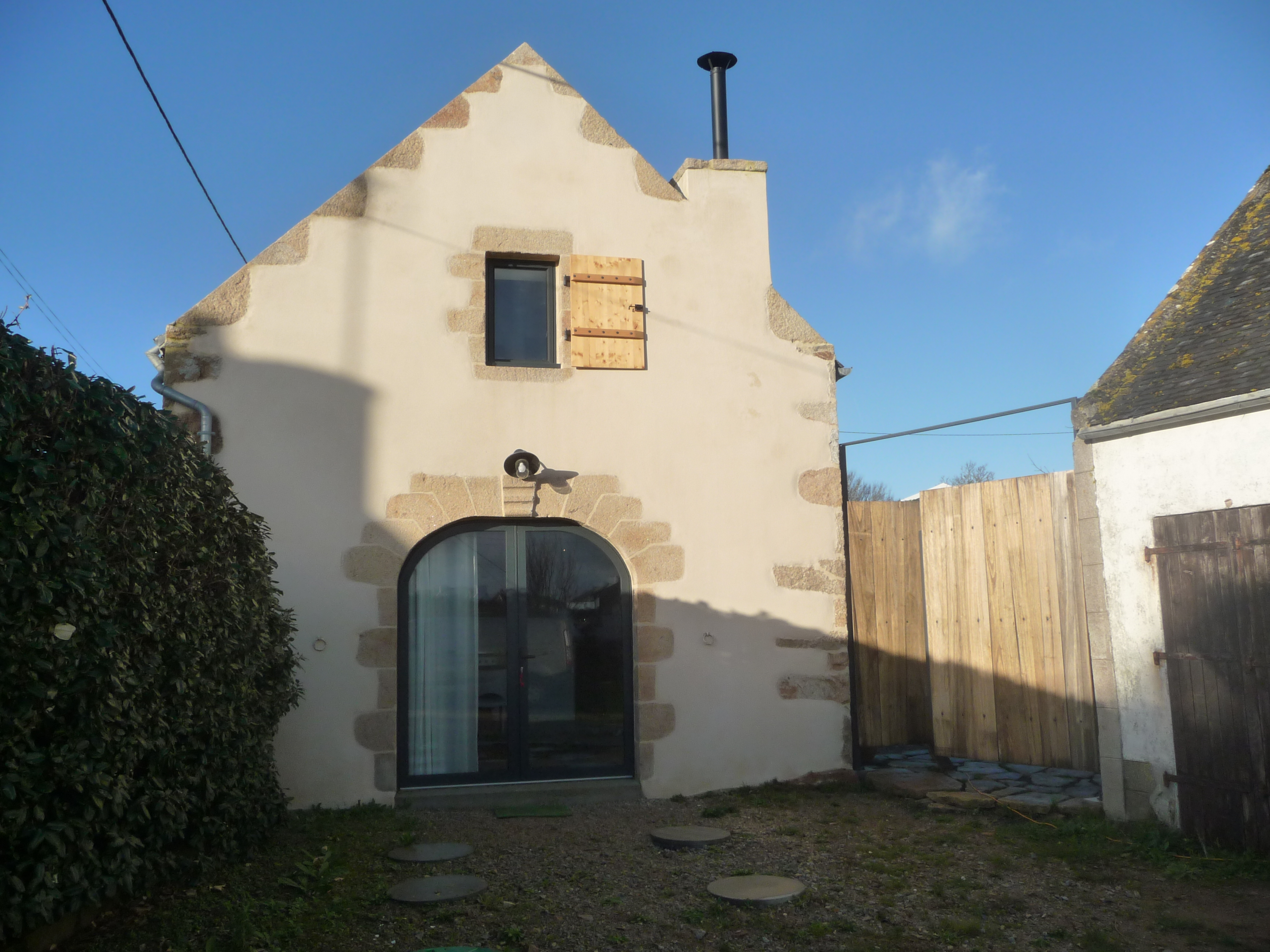 Fully renovated barn 800 m from the ocean (5p.)