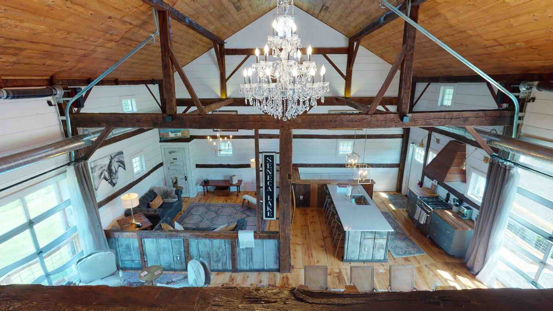 Elegant Historic Barn on Seneca Lake Wine Trail! Barns for Rent in