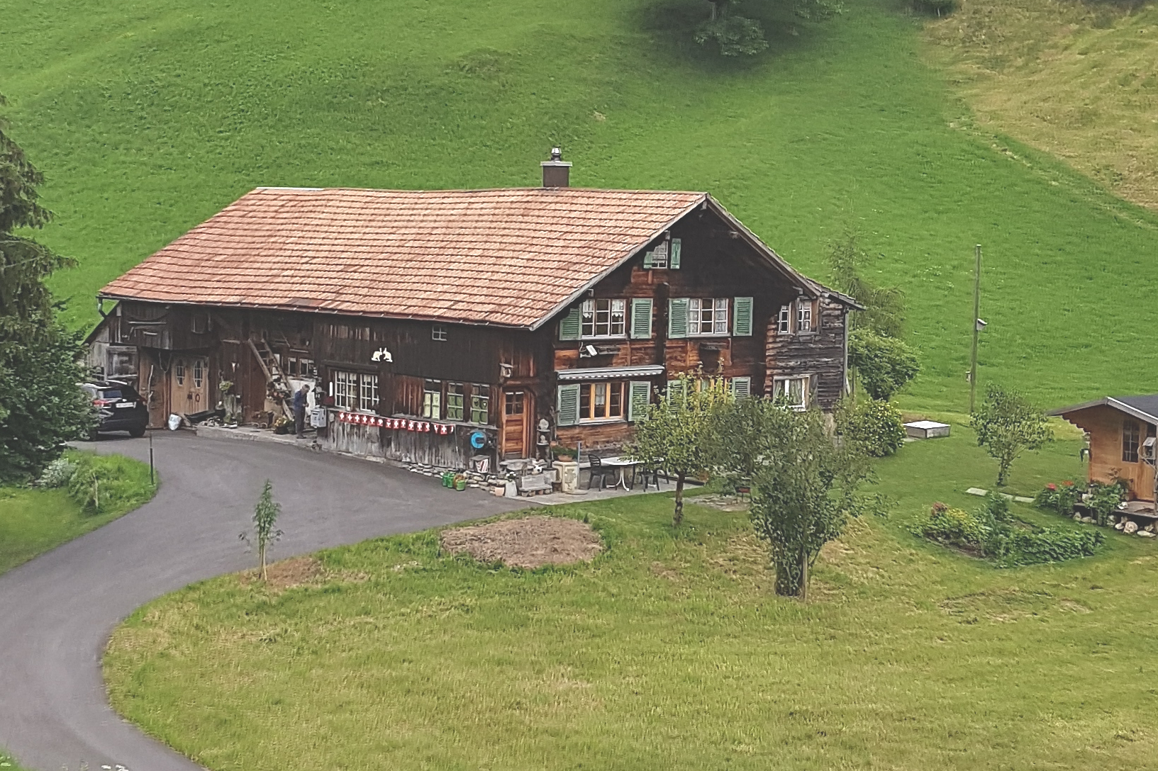Old home in nature