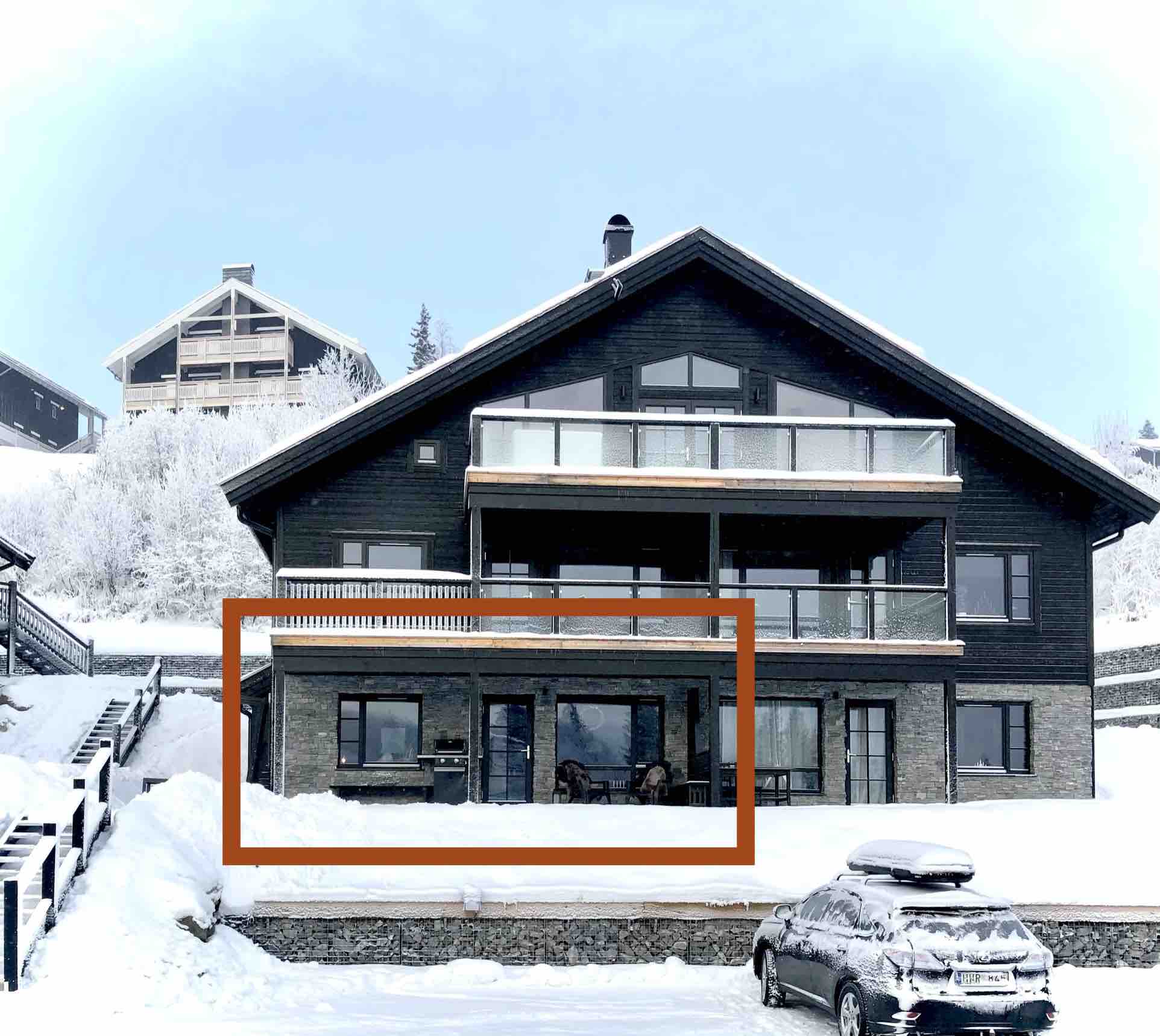Newly built apartment Åre Tegefjäll