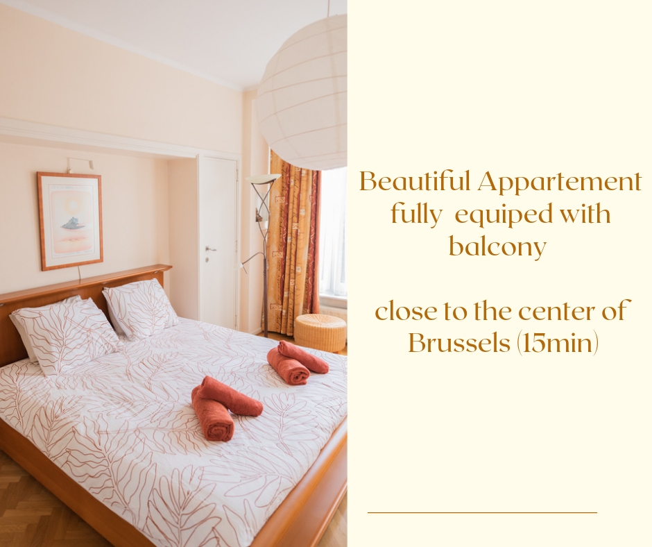Superb and quiet apartment in Brussels