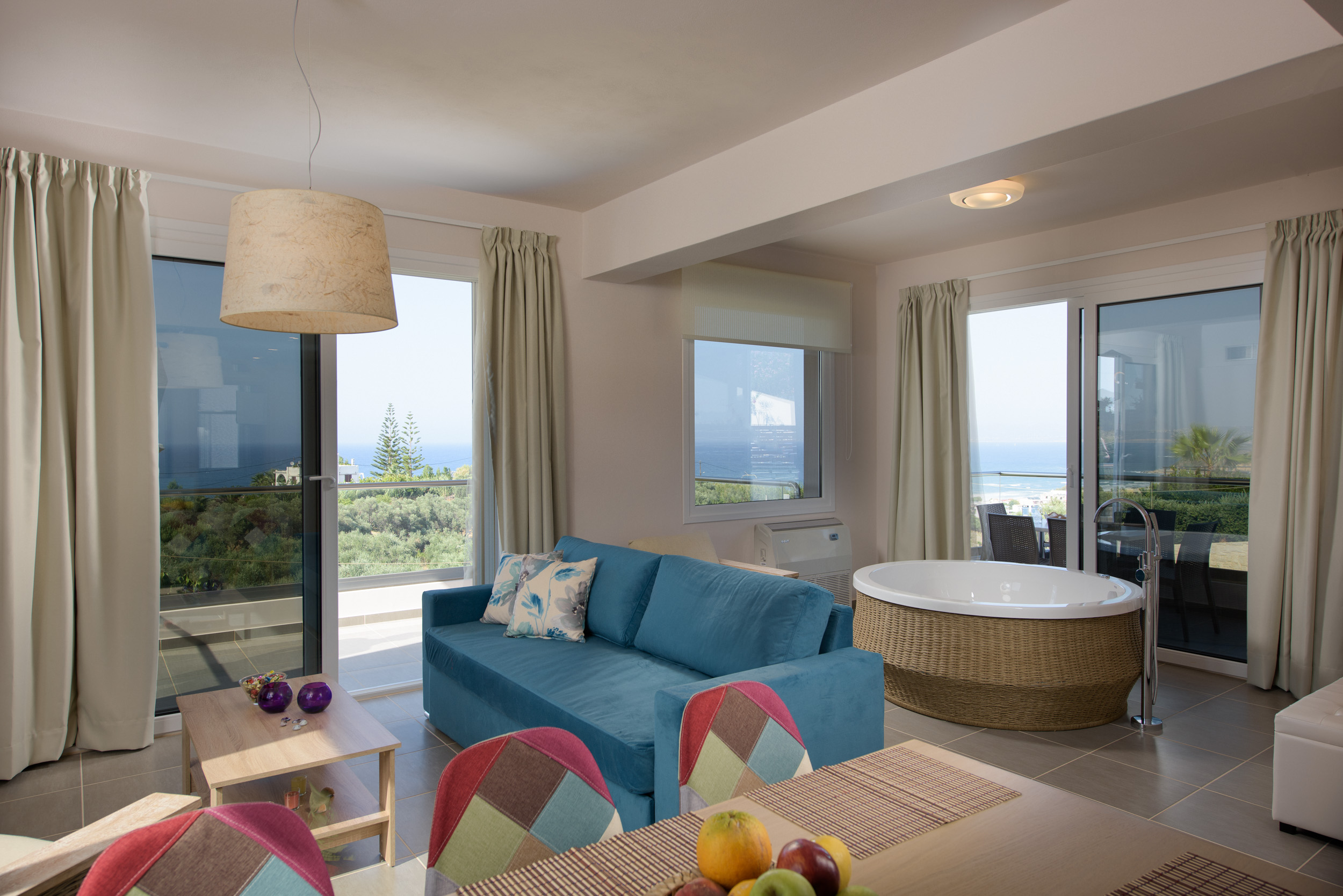 Dream luxurious seaview Villa 10m walk from beach
