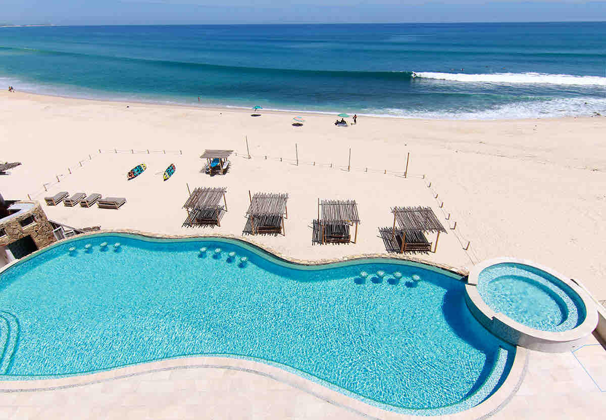 Beachfront Swimmable Paradise Costa Azul Cabo Condominiums for Rent in Cabo San Lucas, Baja