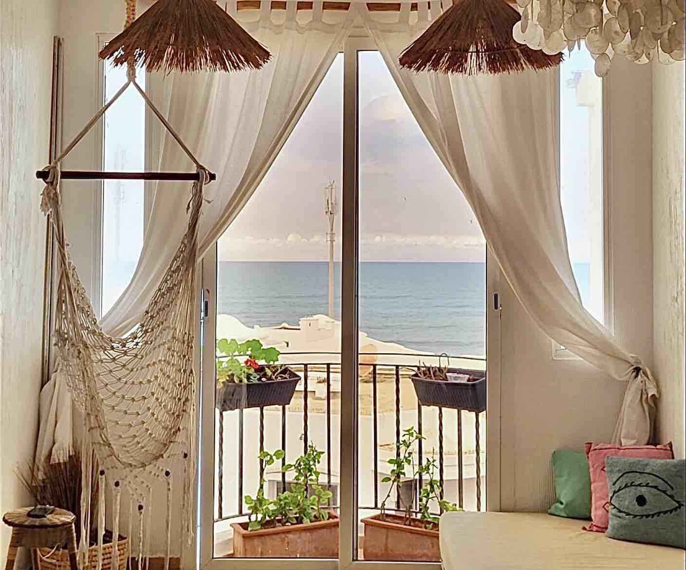Sea view Eco Beach House Dar Bouazza tamaris