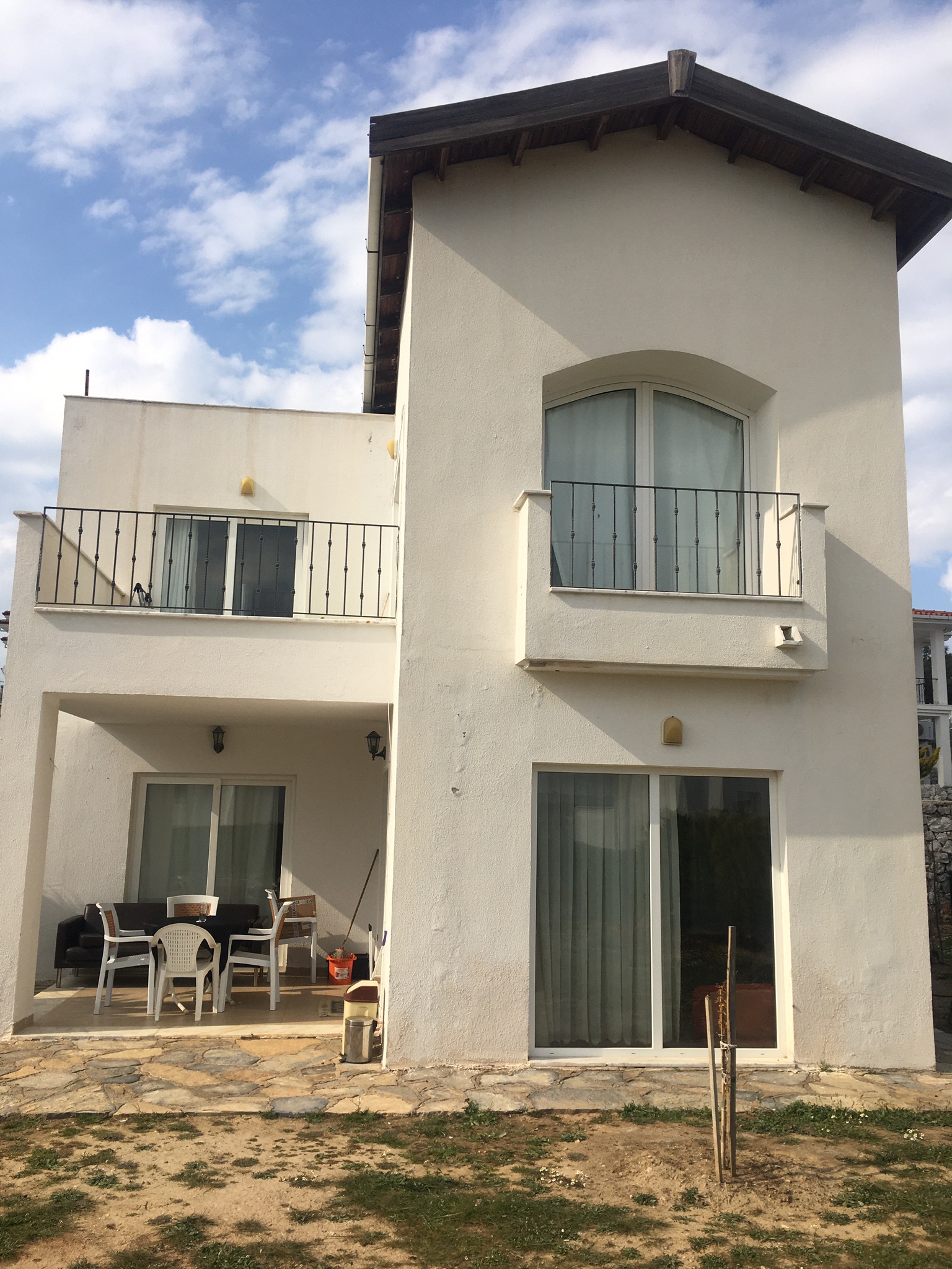 Beyaz sahil evleri Milas şehrinde Kiralık Villalar, Muğla, Türkiye