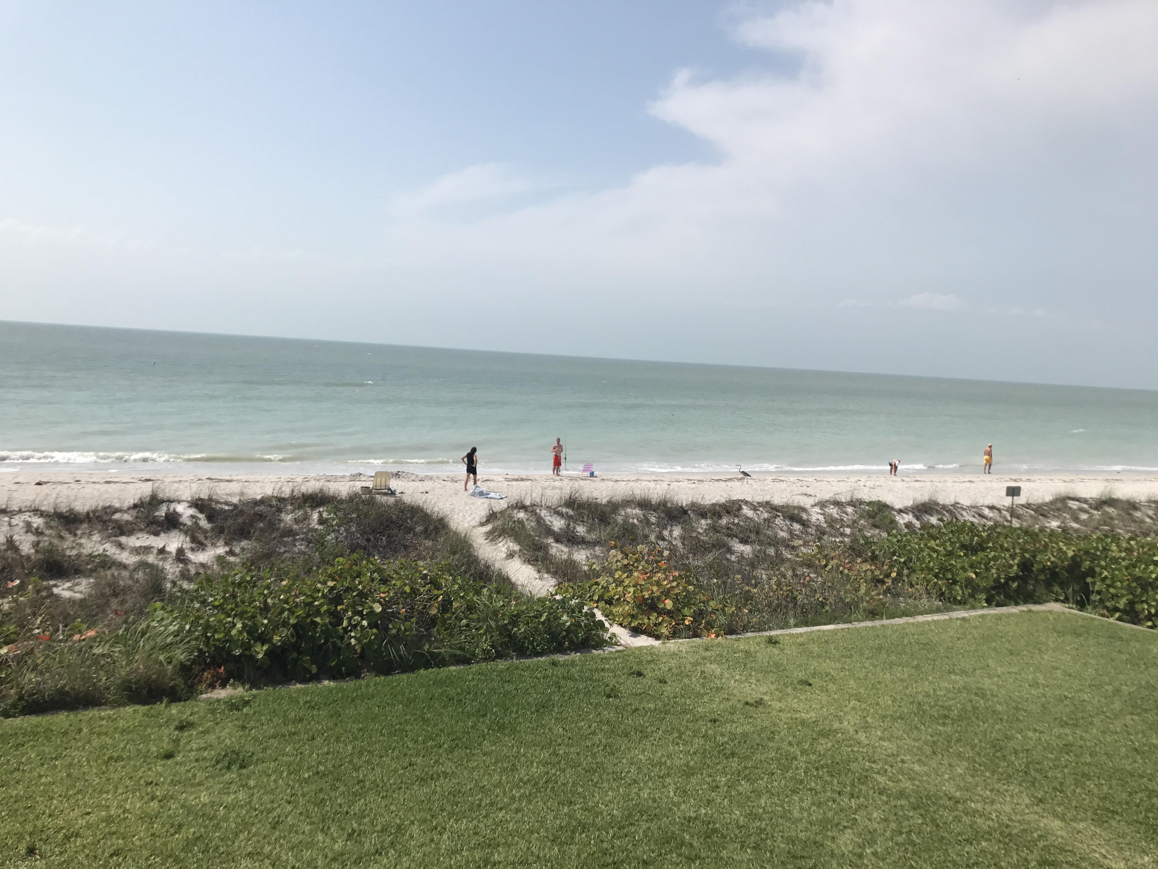 Ground floor unit on the beach