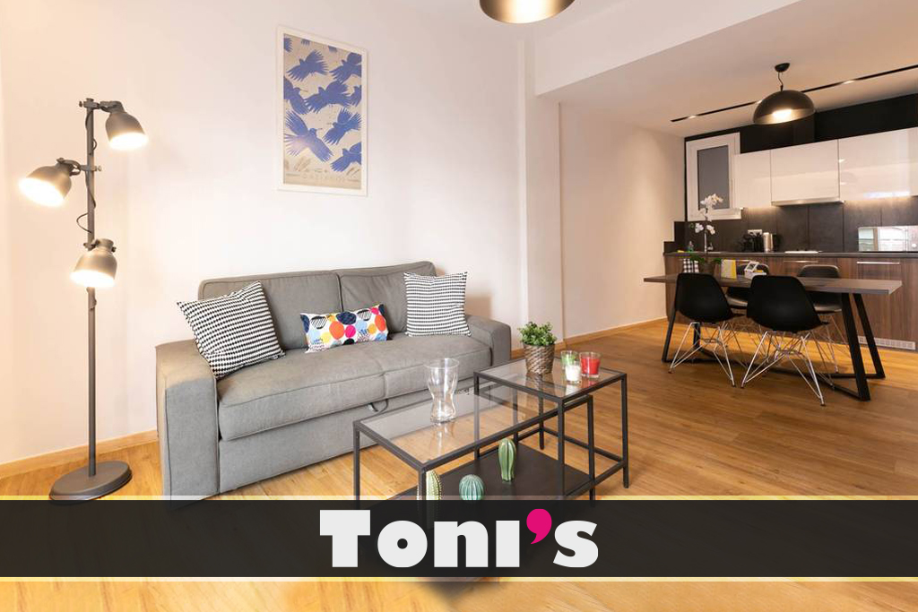 Toni's - 2BD Cute Apartment in Koukaki