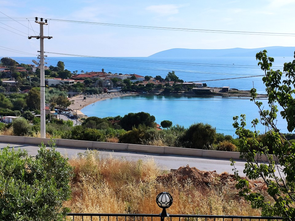 Akkum Plajına Cepheli Müstakil Villa Seferihisar şehrinde Kiralık