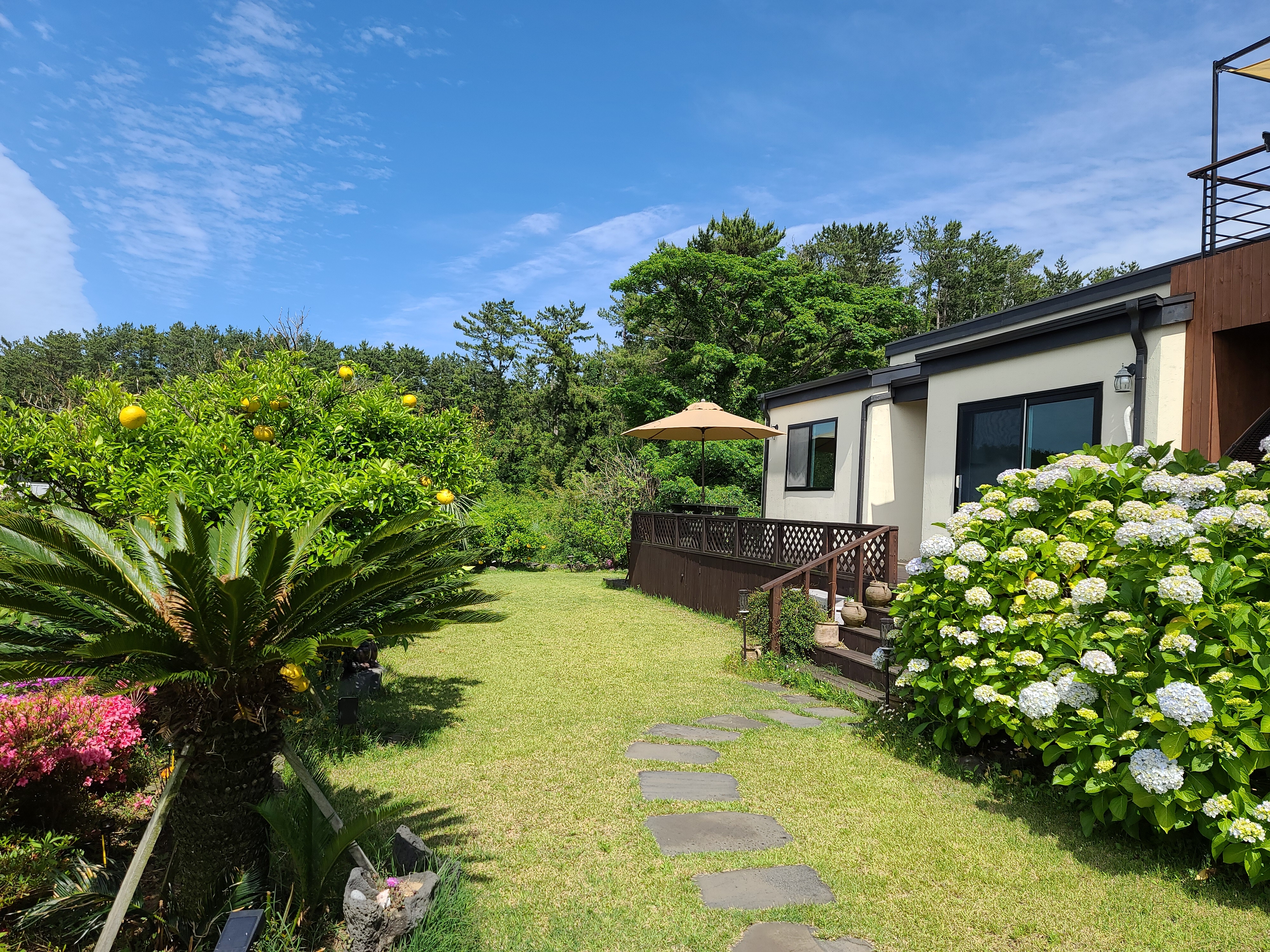 Sonangchae (Pine Forest) Family House (Beautiful house for a large garden and one family)