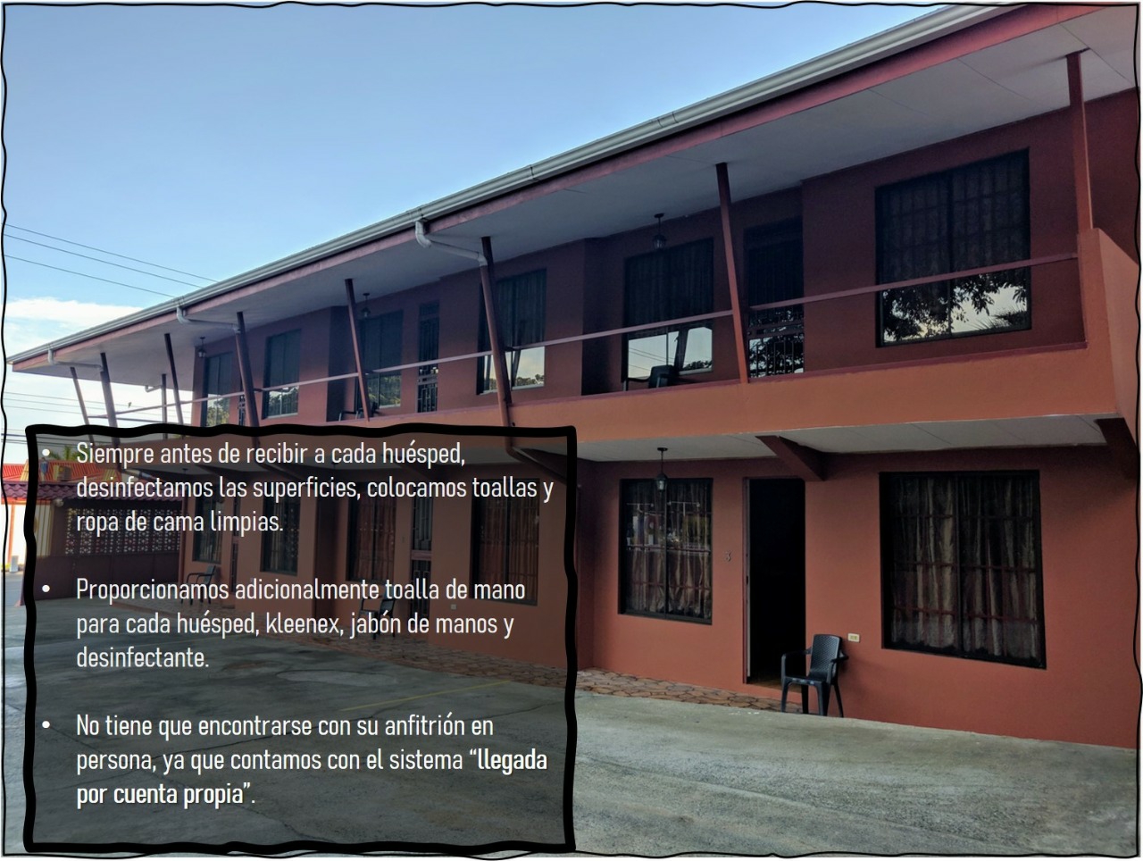 Comfortable and safe apartment in front of Playa Bonita.