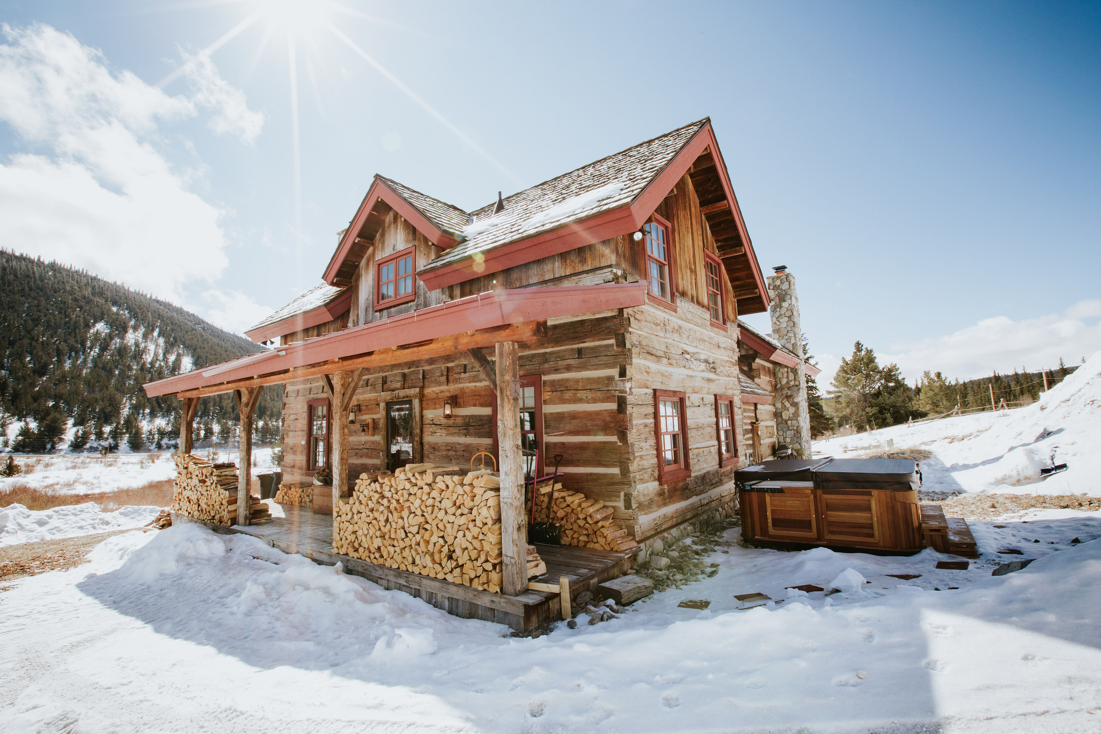 Spirit Line Cabin Between Alma & Breckenridge Cabins for Rent in Alma