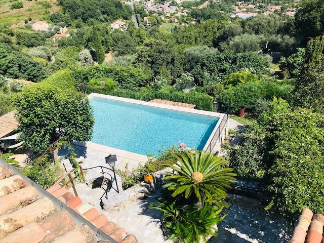 Studio with large terrace, beautiful view