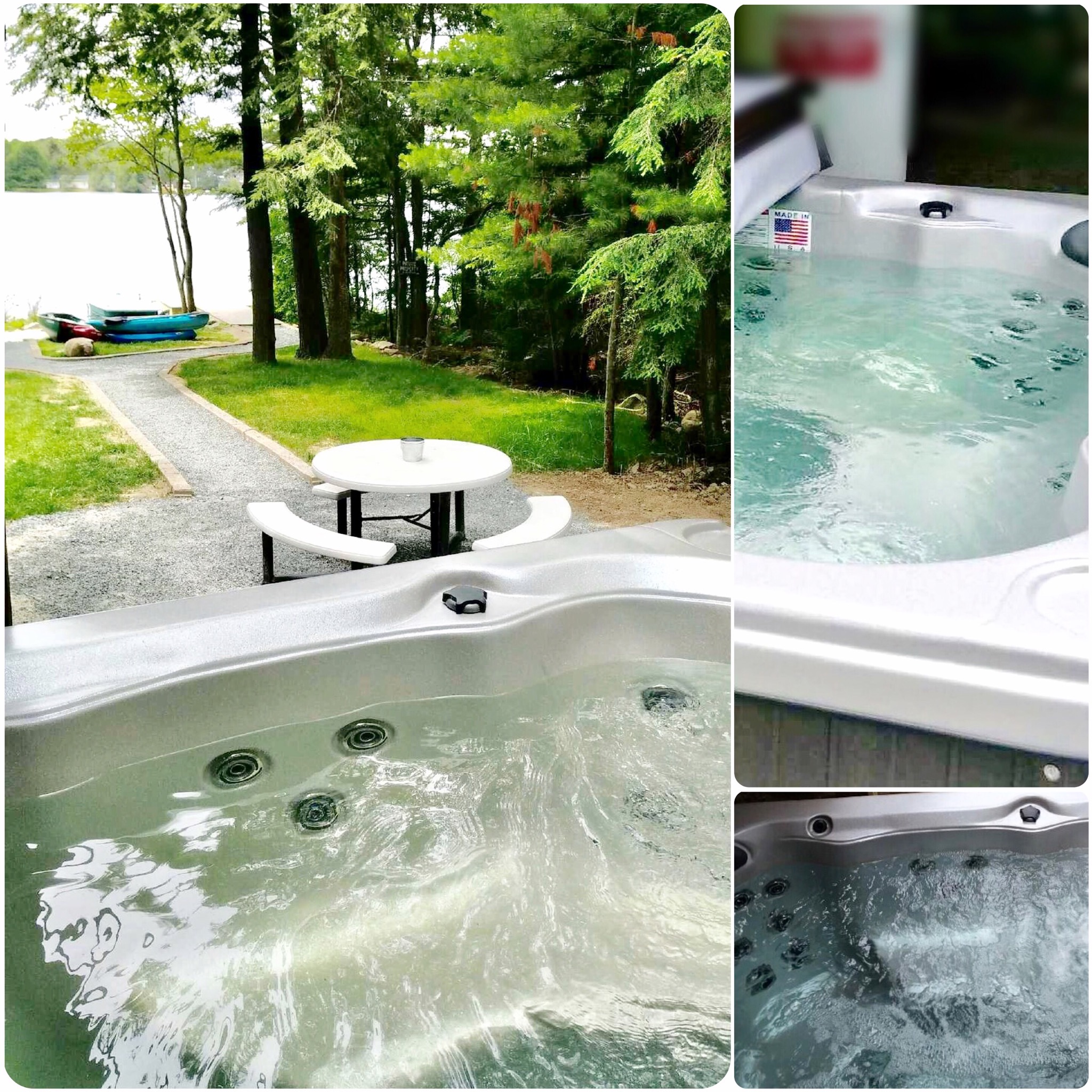 Lakefront w Sauna/Hot Tub/Boats, close to Kalahari Houses for Rent in