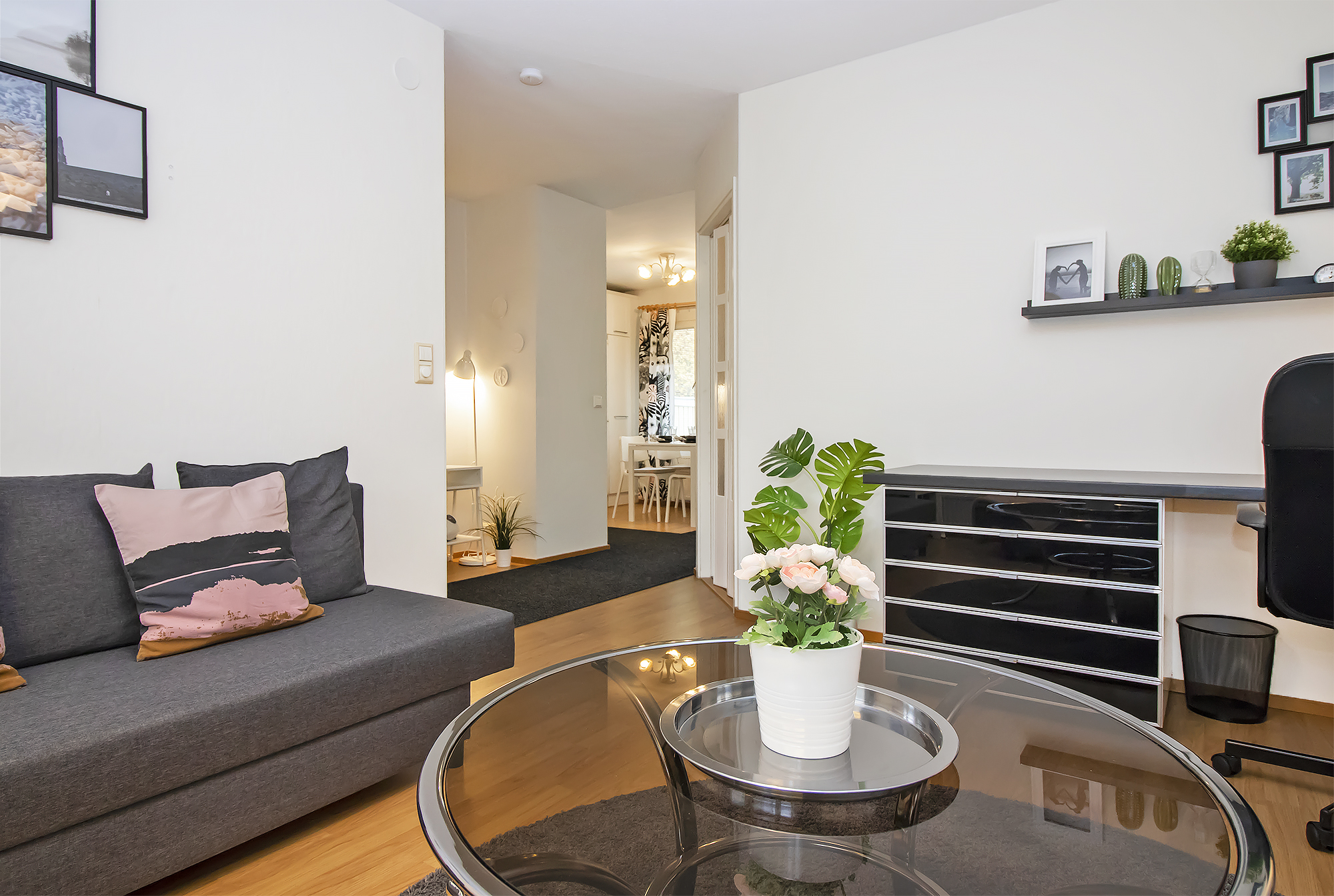 Bright Stunning Apartment 60m2+Sauna+Terraces +Swing