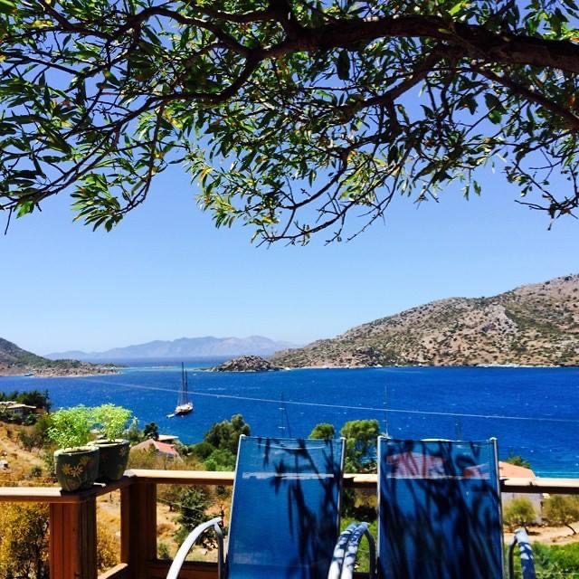 Doğanın icinde Deniz Mazarali Ahsap Ev Marmaris şehrinde Kiralık
