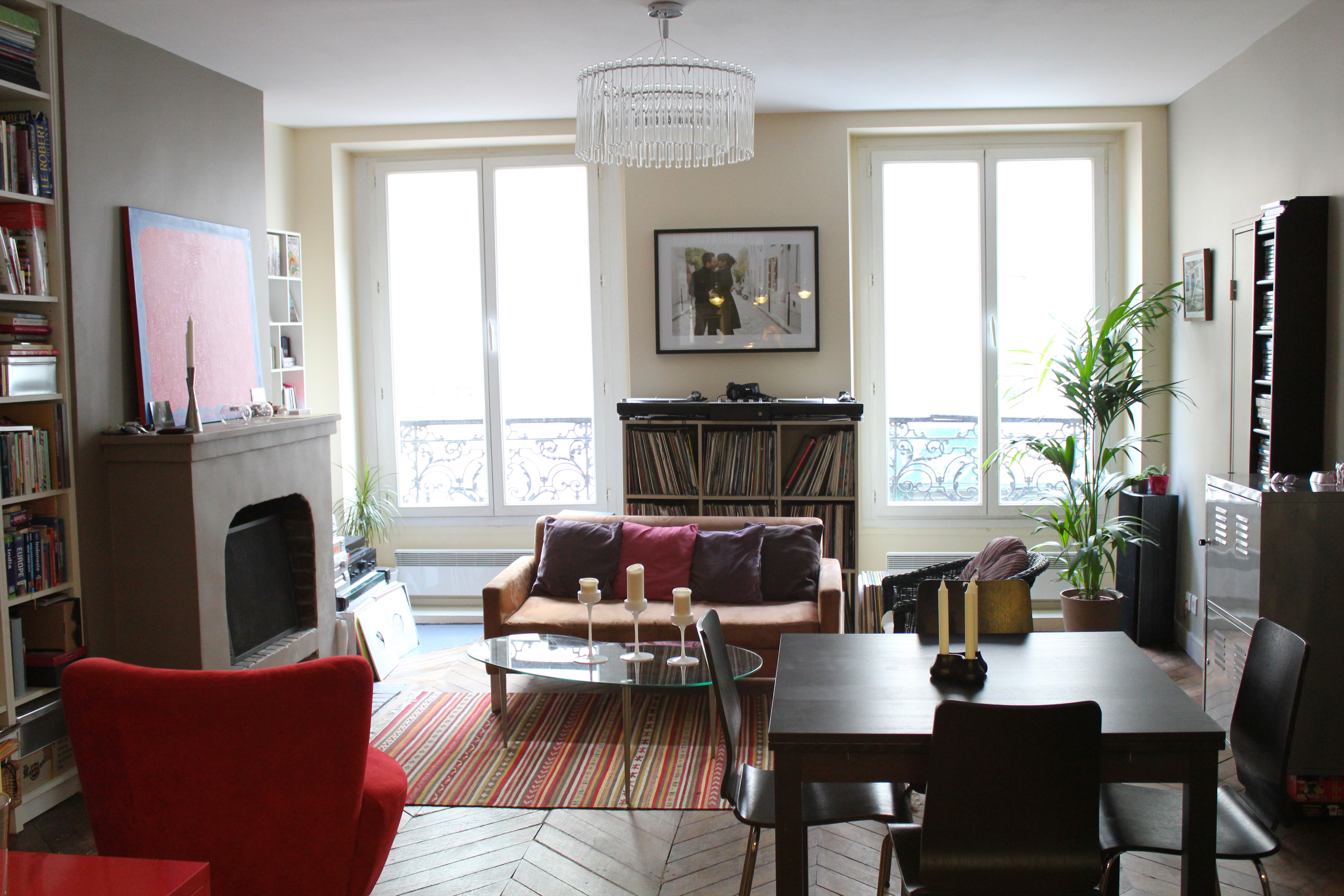 Spacious apartment, trendy location in Popincourt, Paris