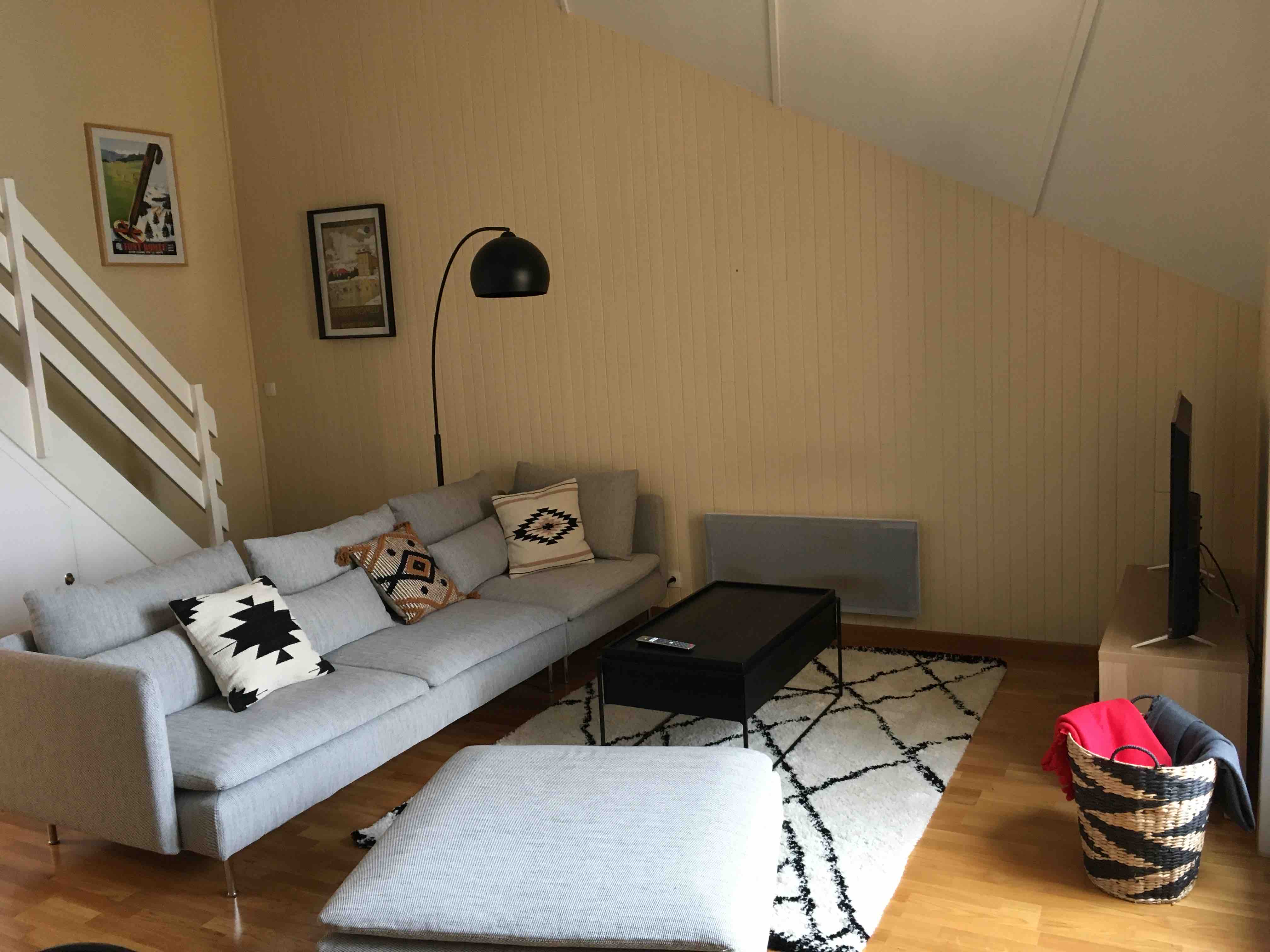 Triplex 85m2 ski-in/ski-out Bonascre
