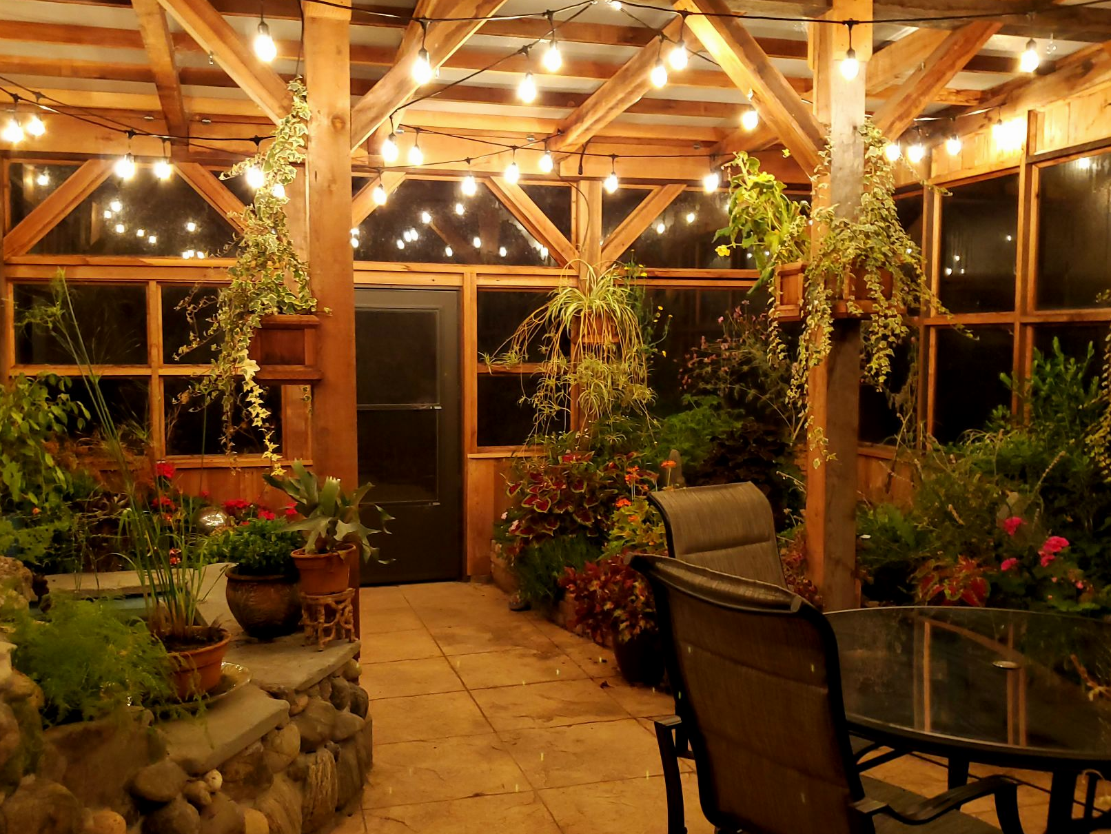 Unique Garden Atrium Home with Hot Tub and Yard