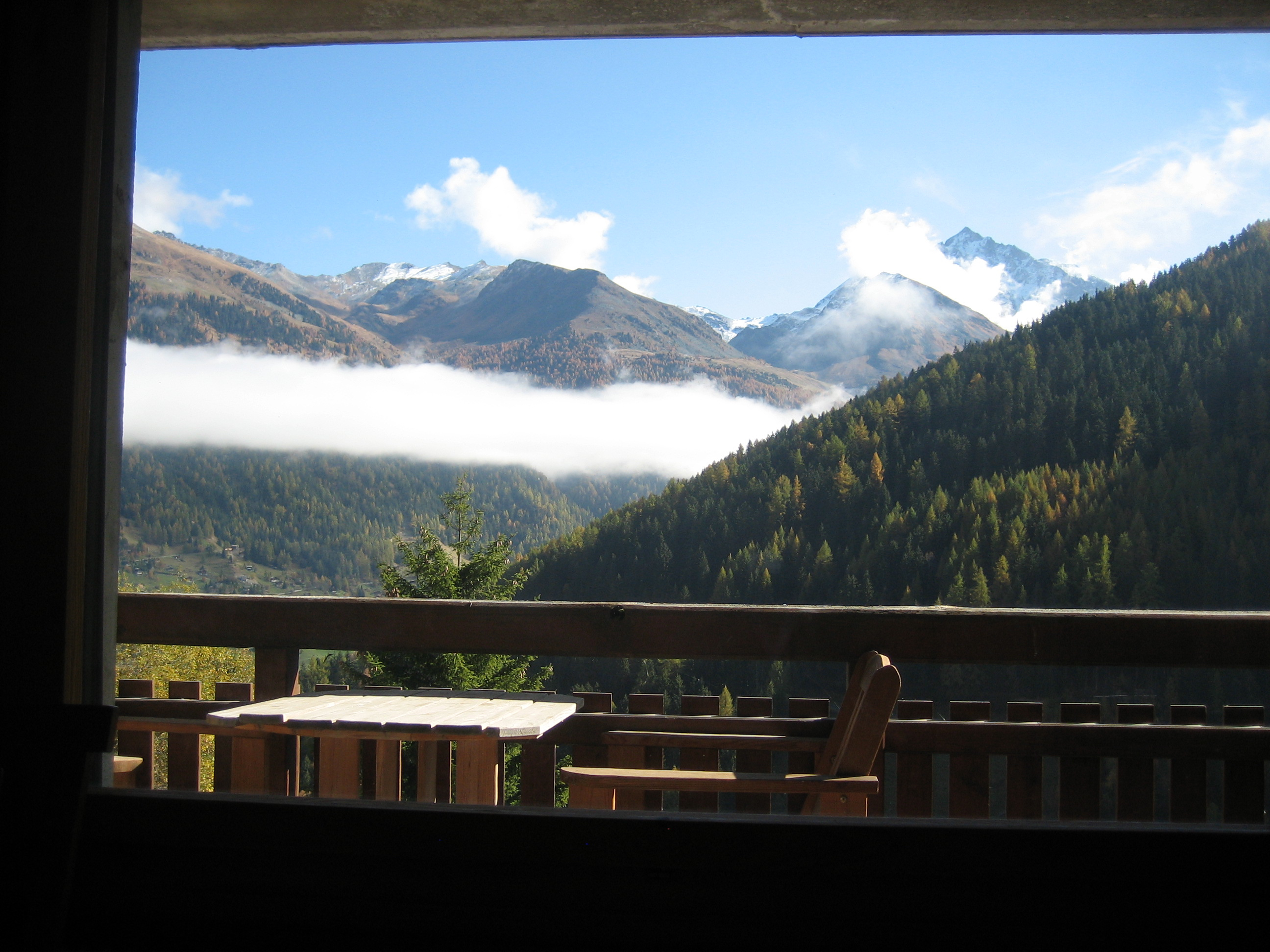Charm and tranquility at the entrance to Grimentz