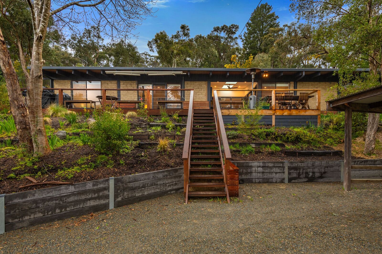 Mud Brick Escape with a View Houses for Rent in Healesville, Victoria